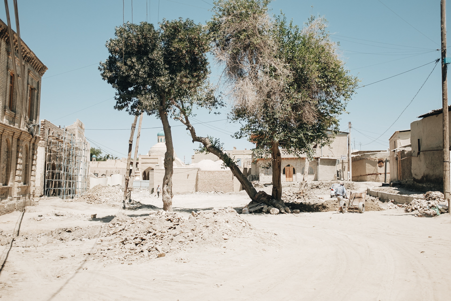 Rekonstrukce ulic Buchary