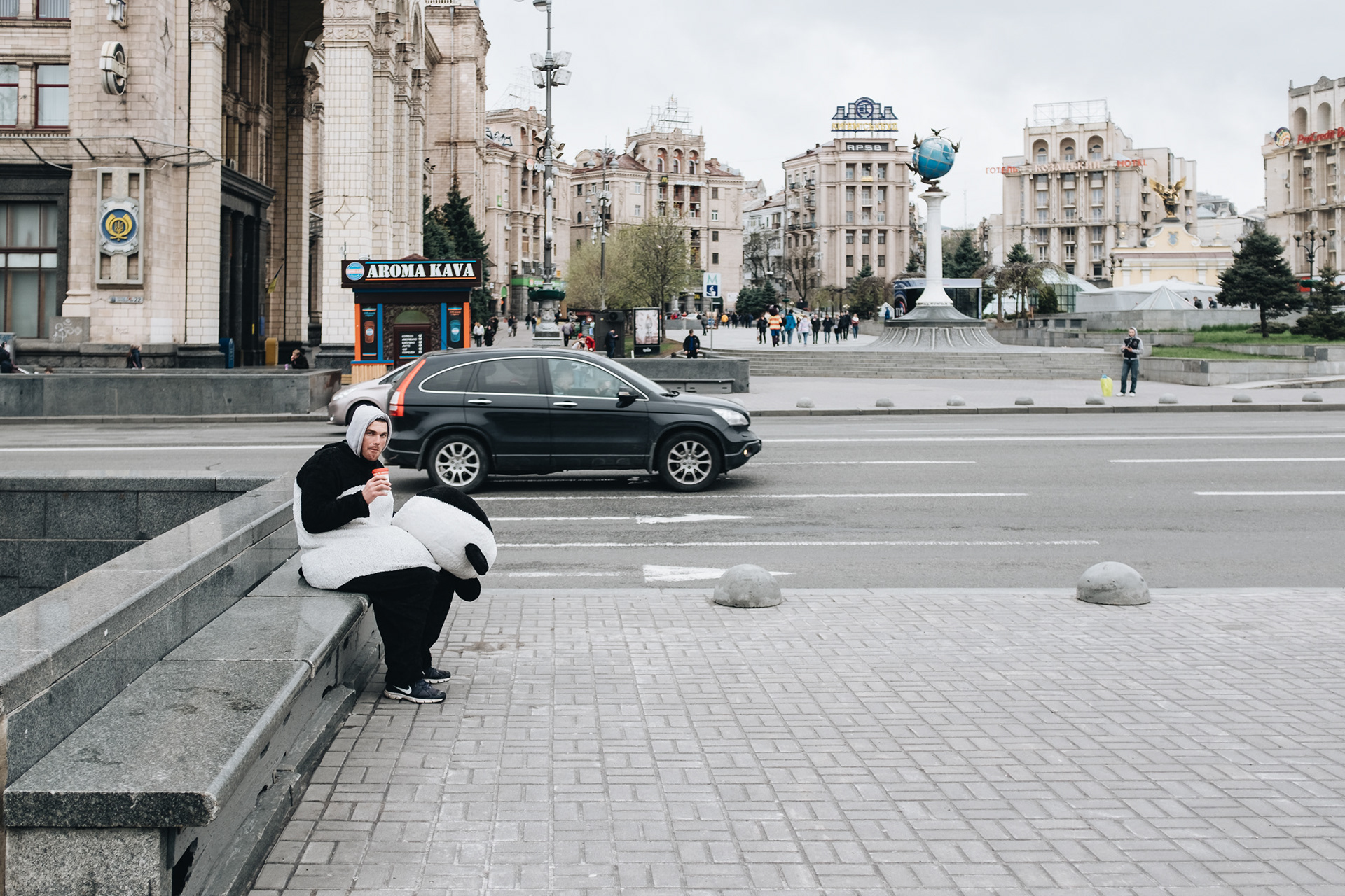 Loudiči peněz při pauze