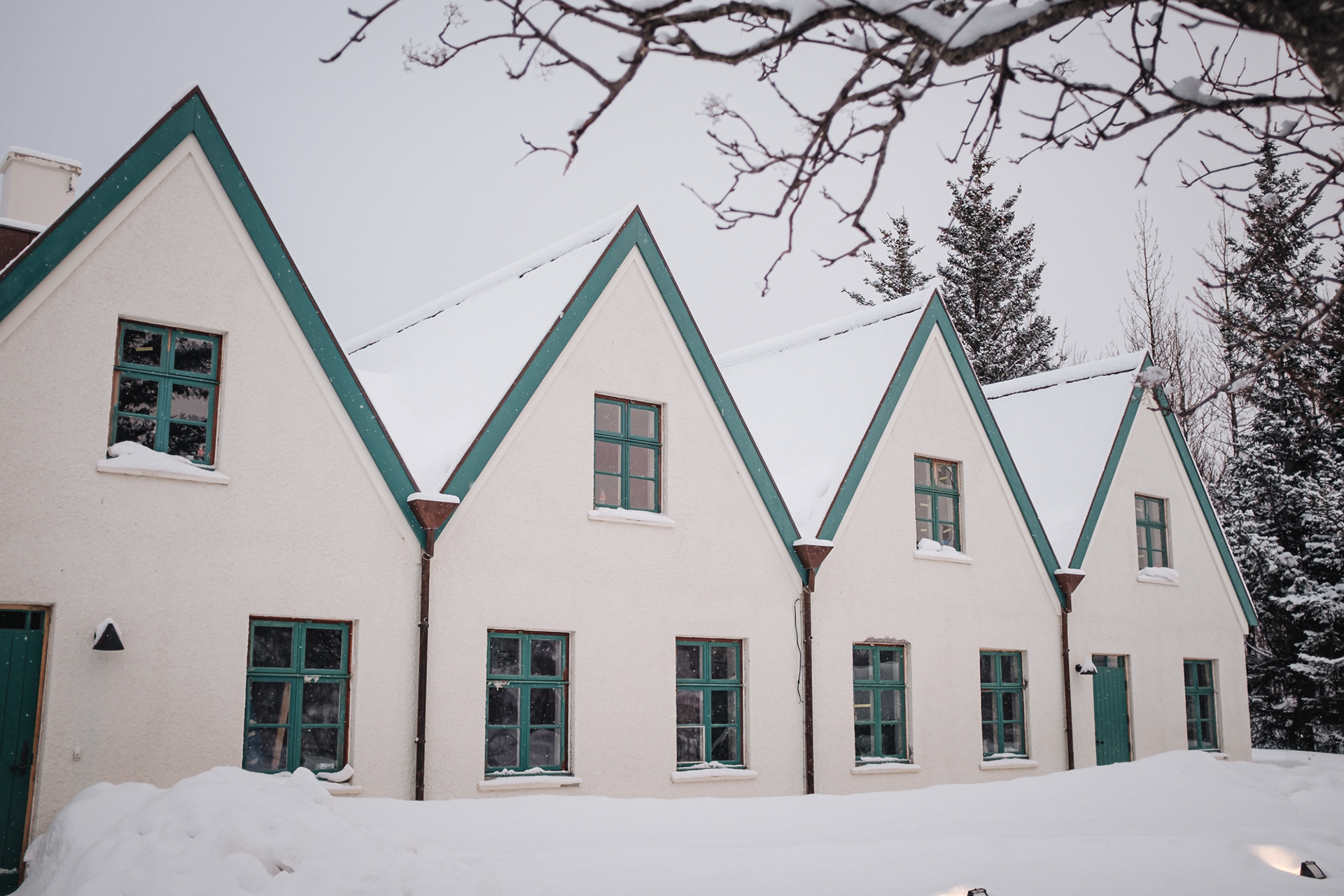 Summer Residence of the Icelandic Prime Minister - malá farma postavena na památku 1000. výročí Althingu podle státního architekta Samúelssona