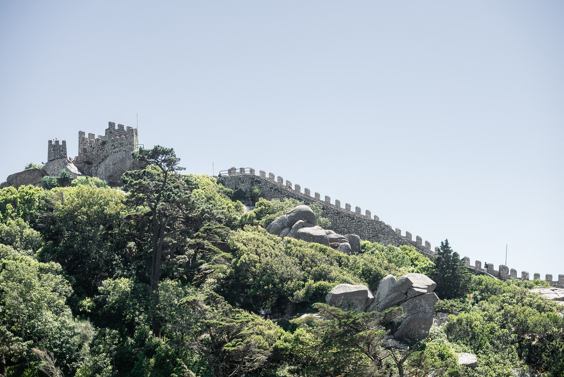 Castelo dos Mouros - Maurský hrad v Sintře
