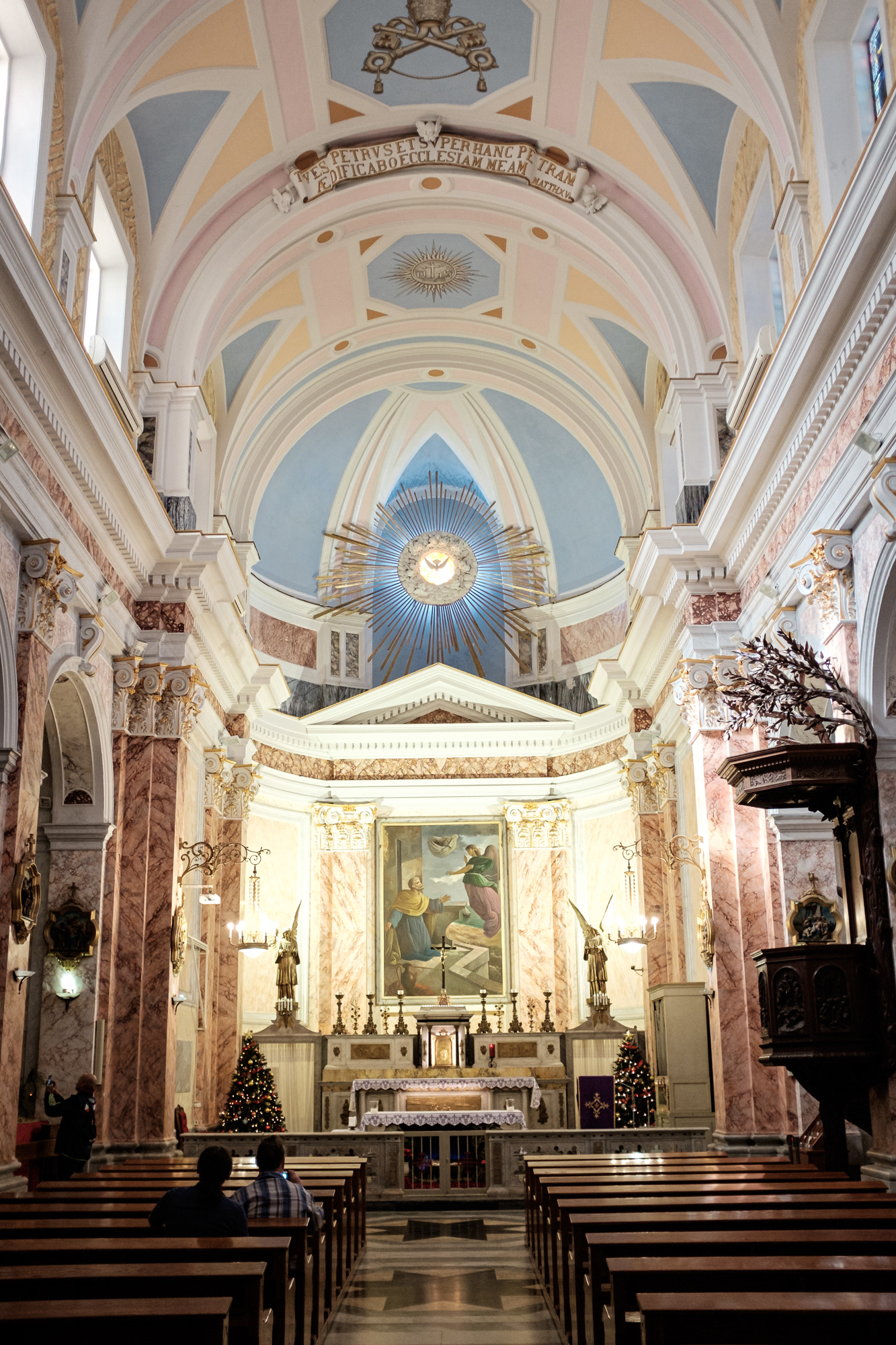 St. Peter's Church - františkánský klášter, přespal tady i Napoleon