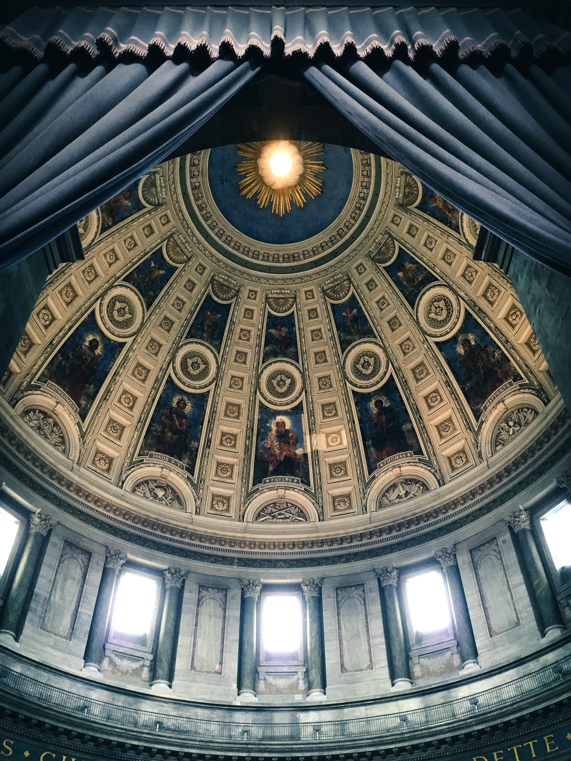 Frederiks kirke (Marmorkirken) - kostel s největší kopulí ve Skandinávii