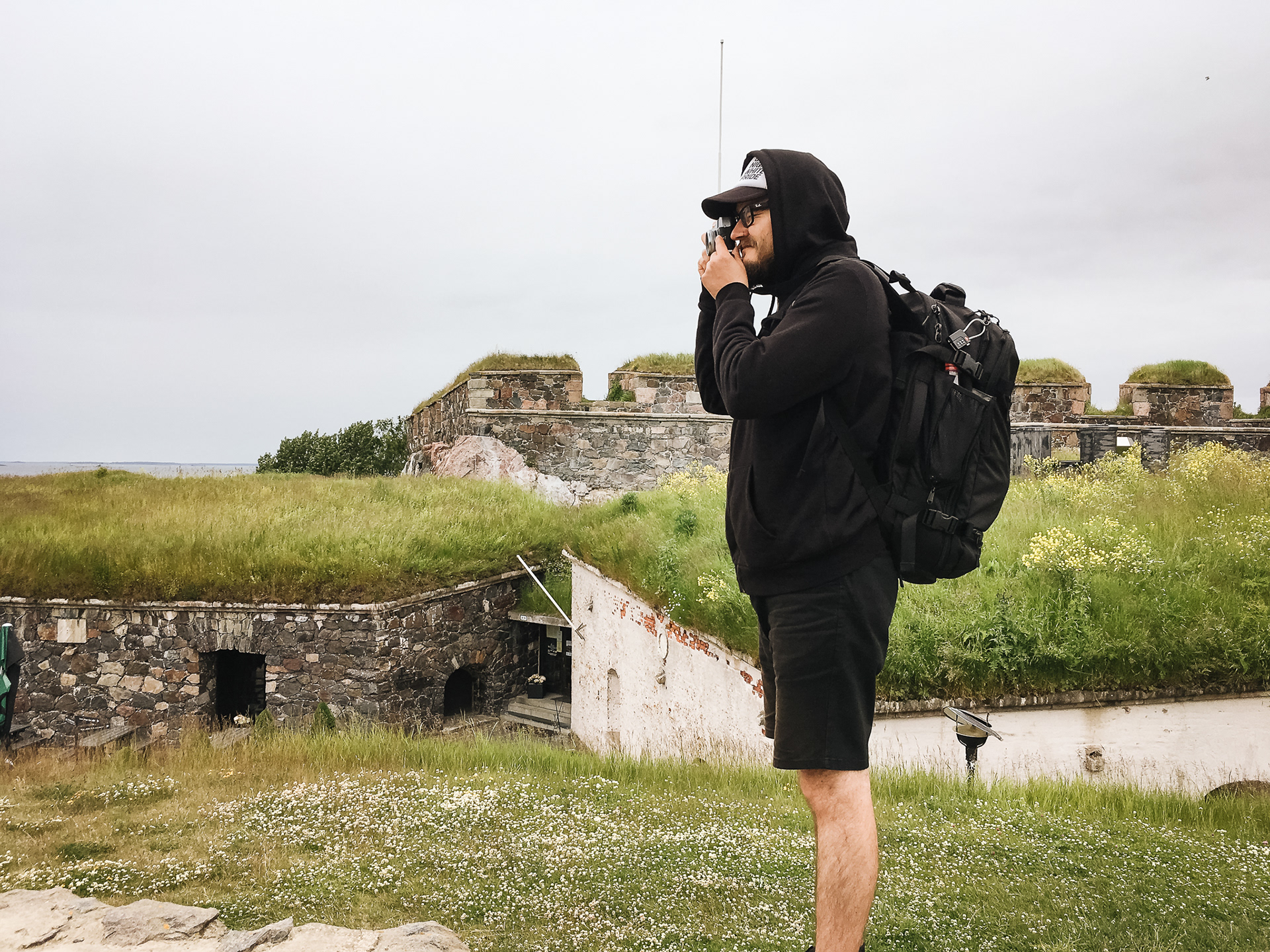 Suomenlinna - námořní pevnost na ostrově