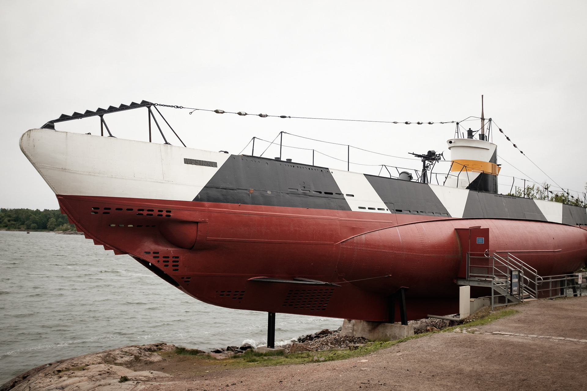 Suomenlinna - námořní pevnost na ostrově