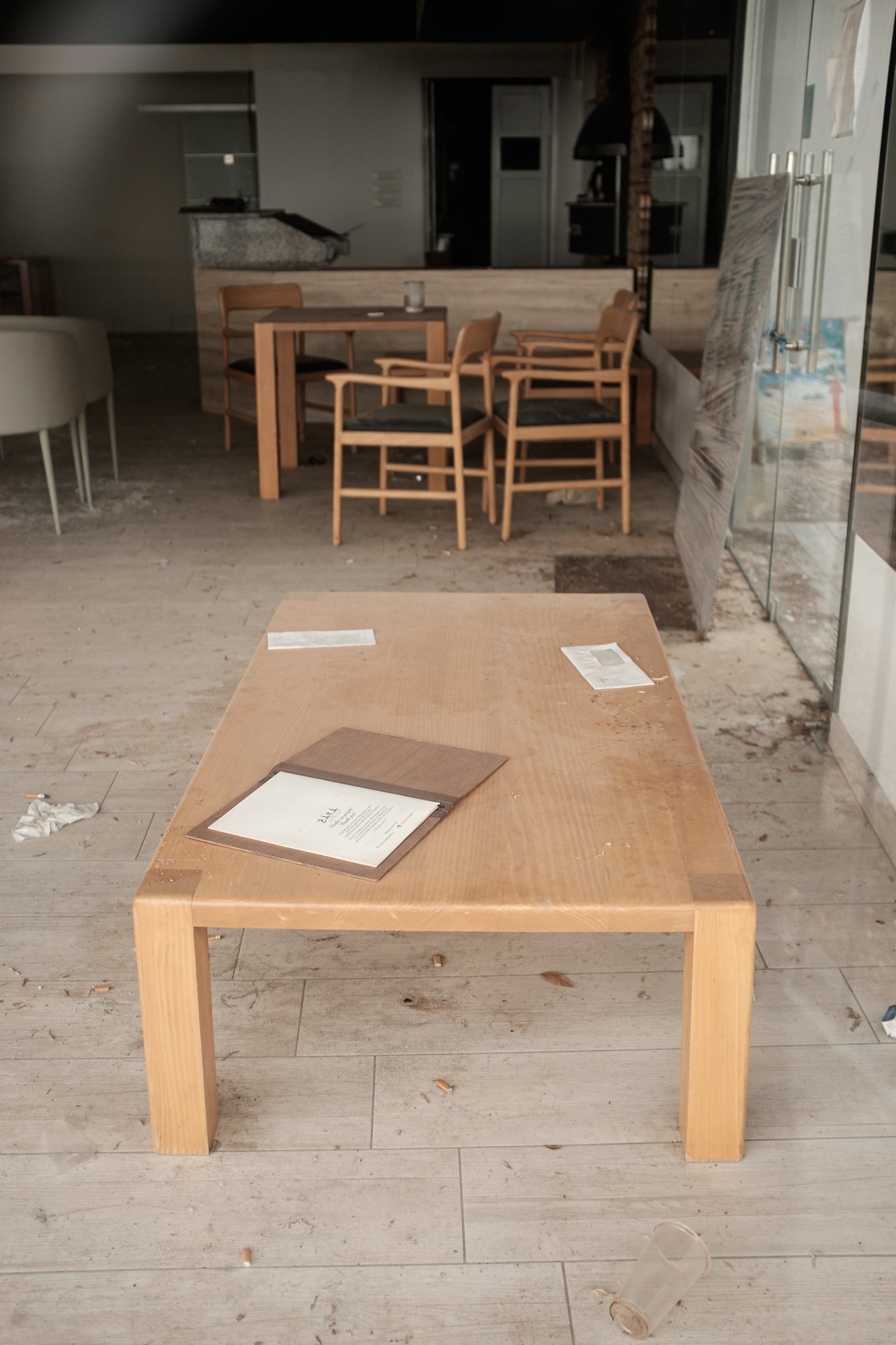Opuštěná restaurace