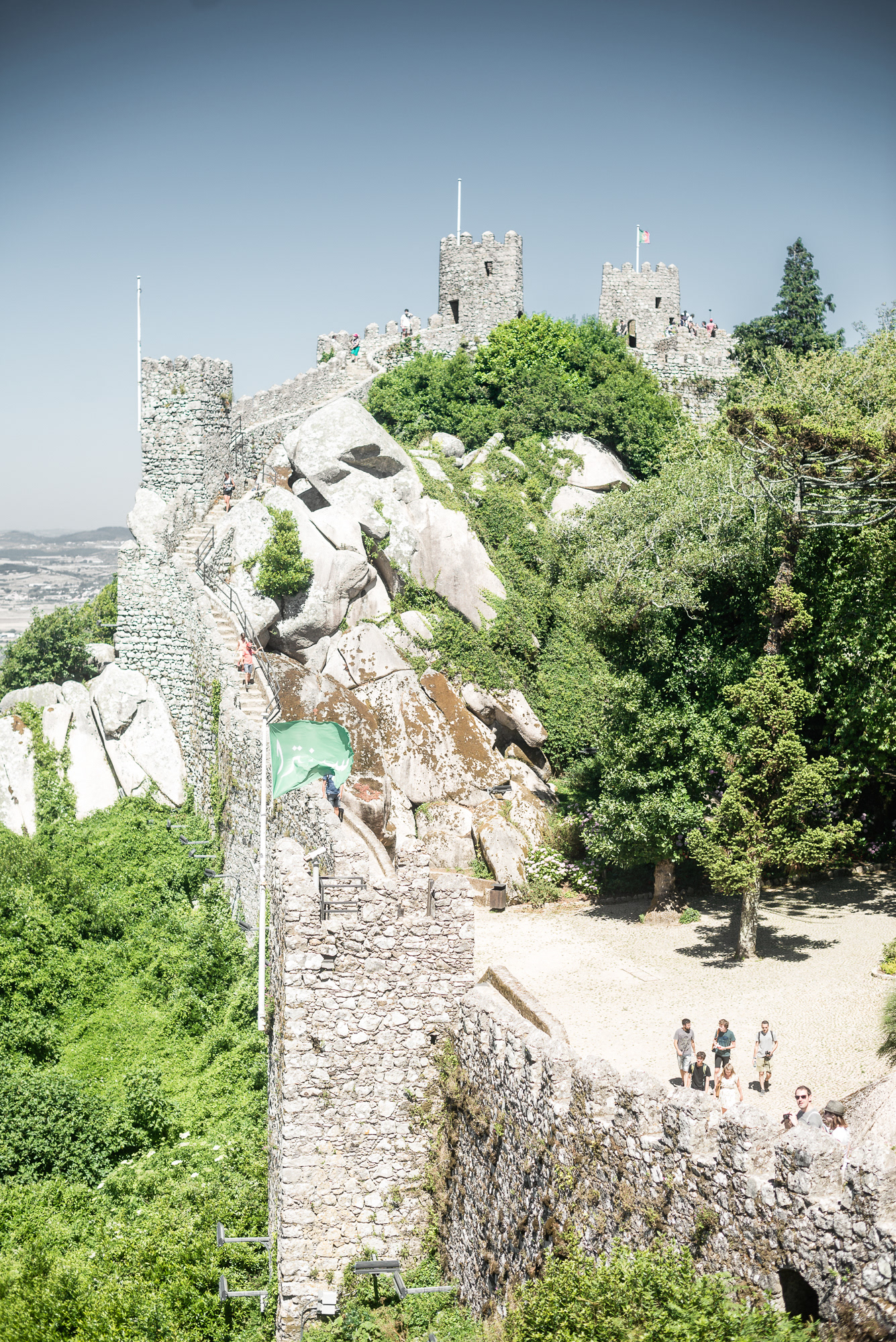 Castelo dos Mouros - Maurský hrad v Sintře