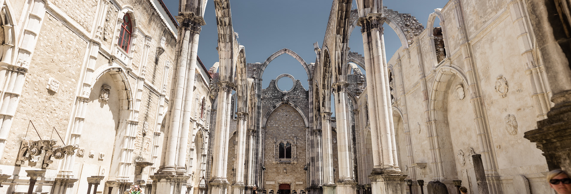 Convento do Carmo - Klášter poničený zemětřesením