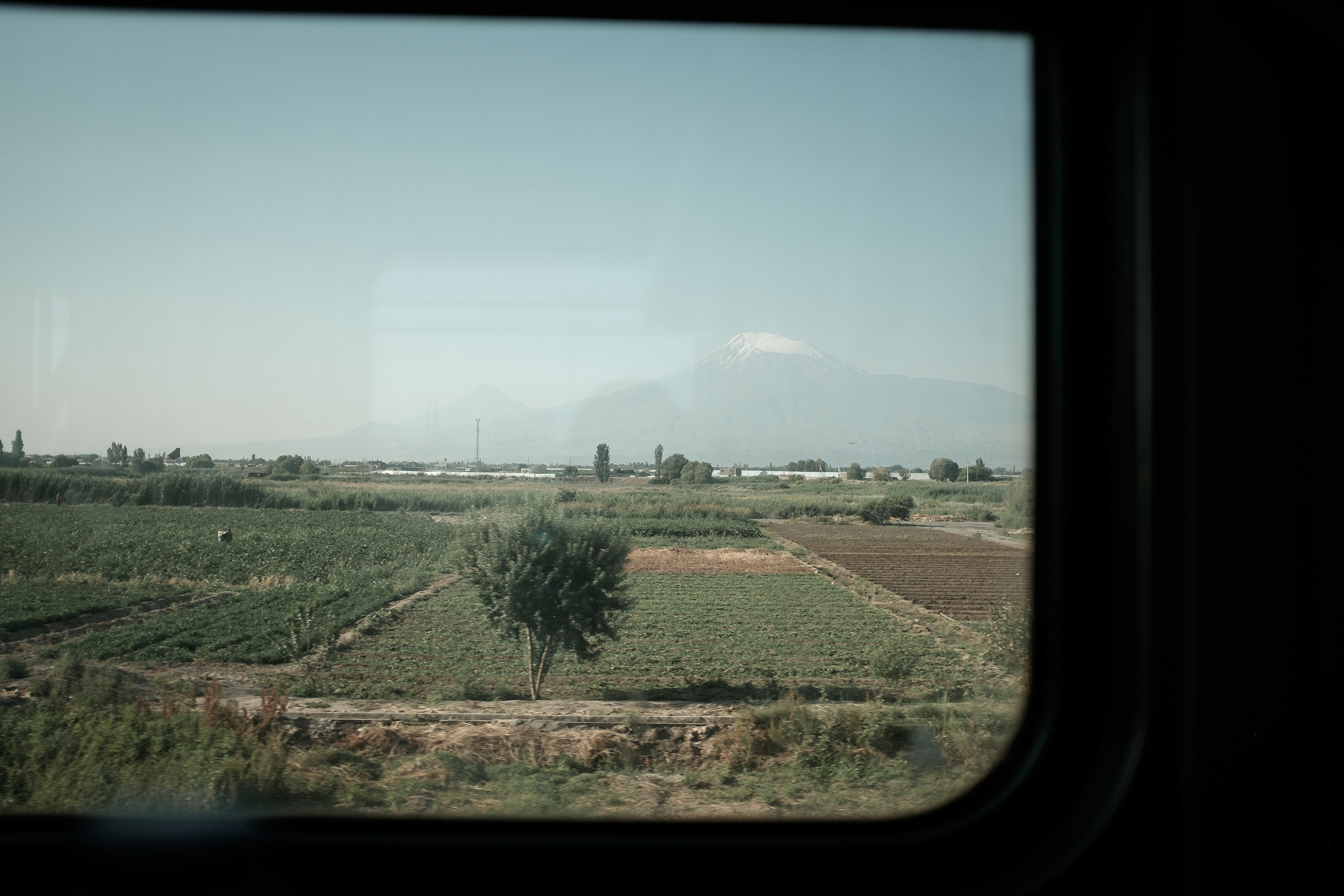 Ararat z vlaku