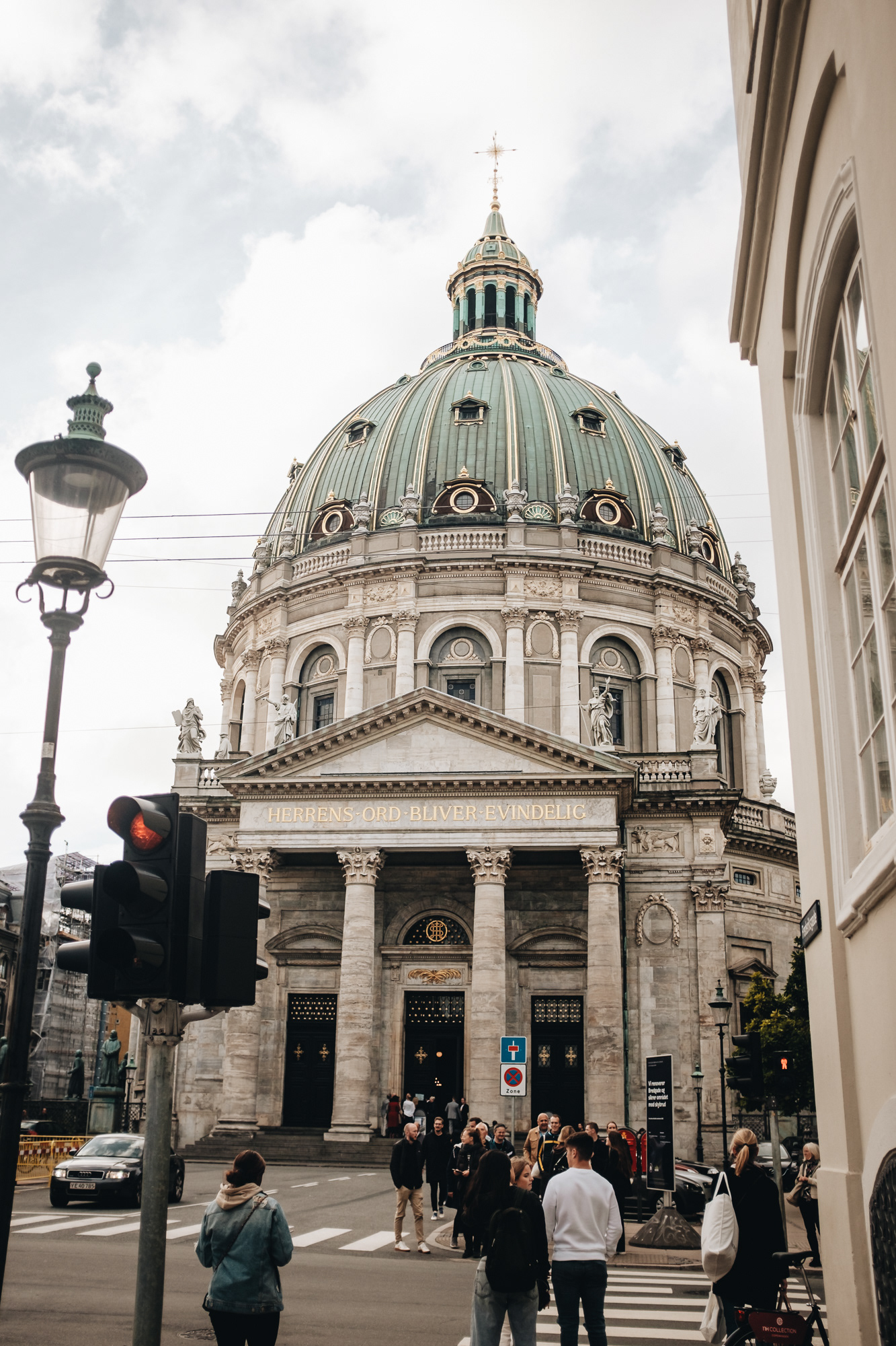 Frederik's Church – chrám s jednou z největších kopulí 