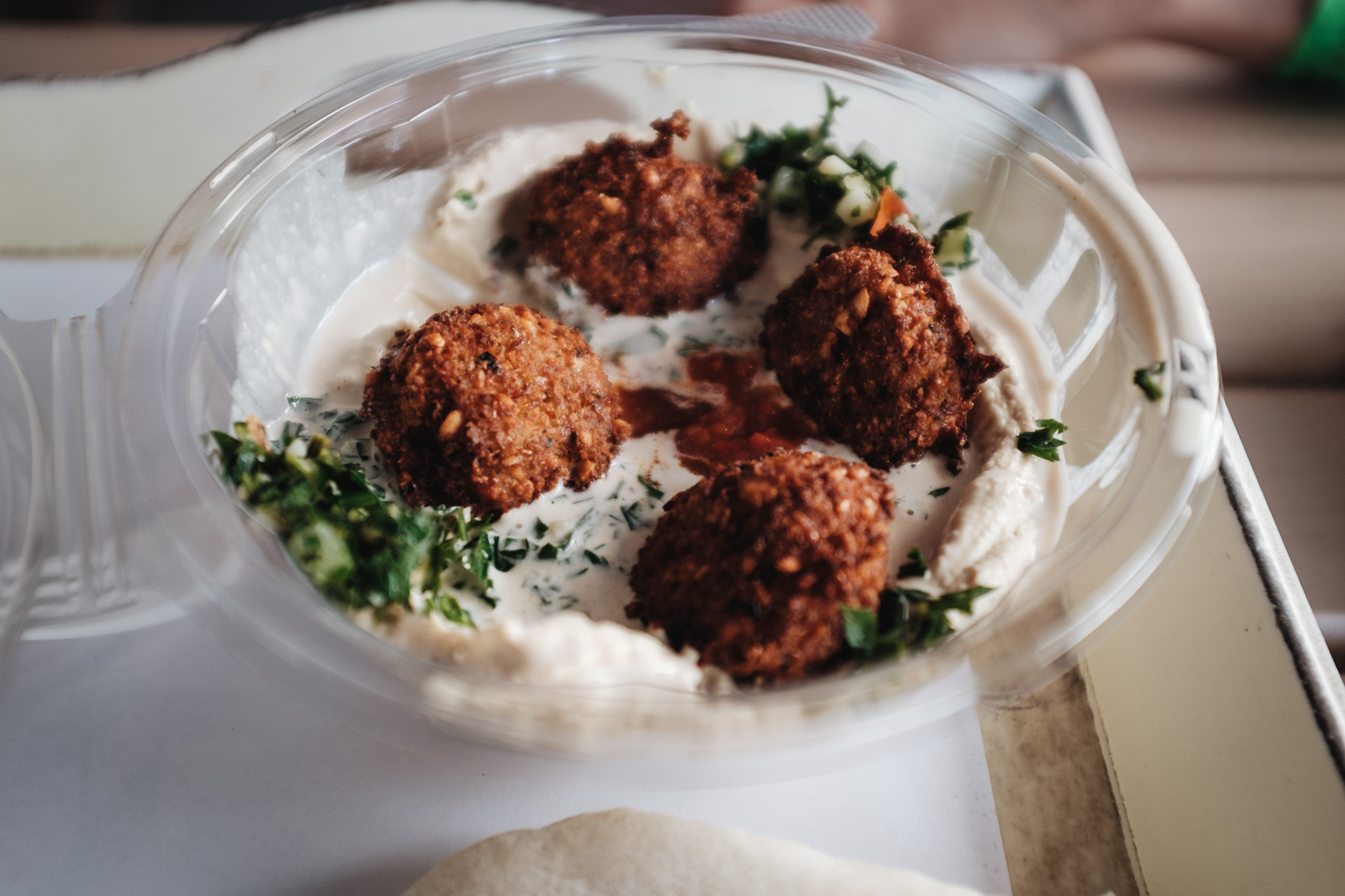 Falafel hummus