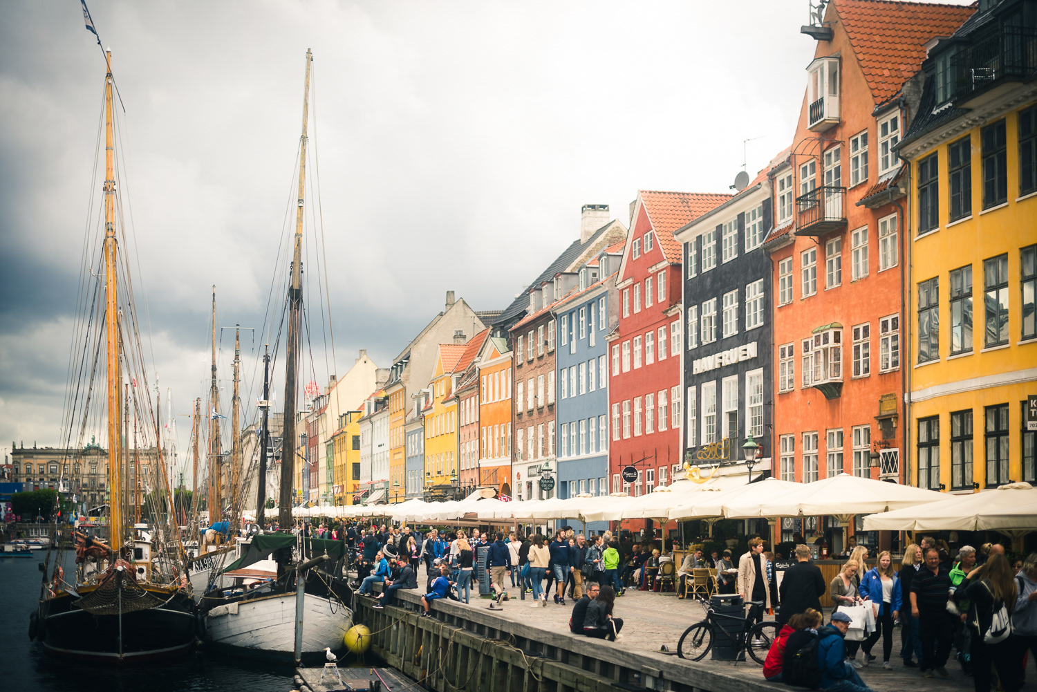 Nyhavn - přístavní čtvrť