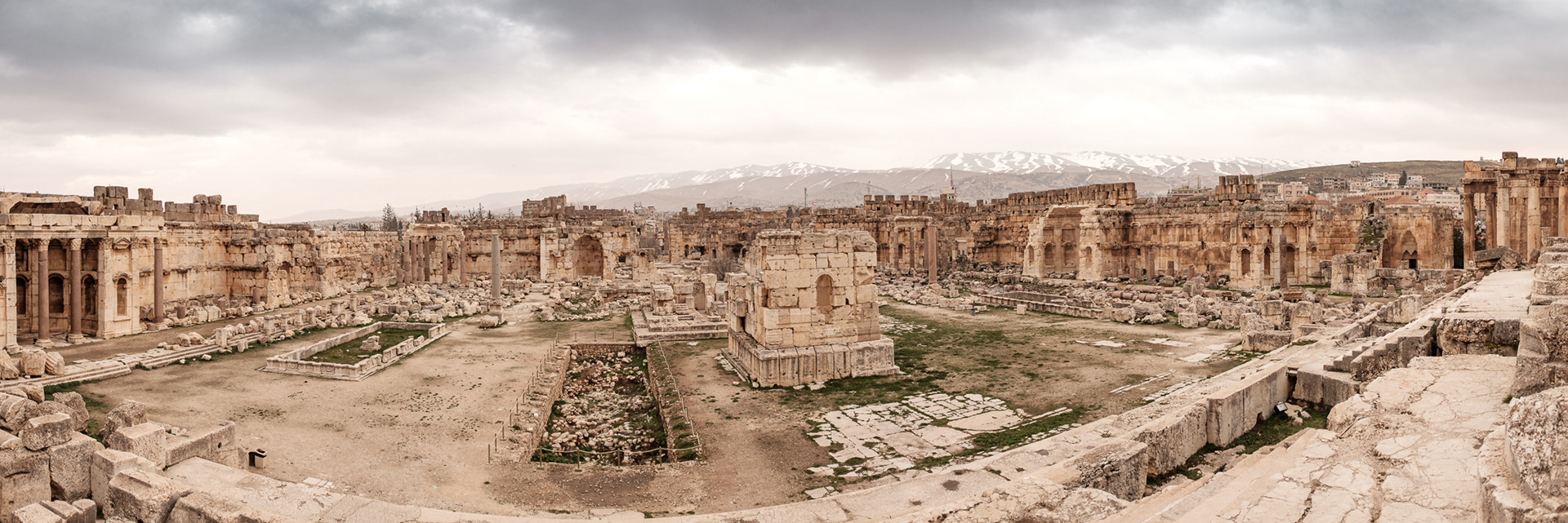 Baalbek - římské chrámy z 1. století zapsané na seznamu UNESCO