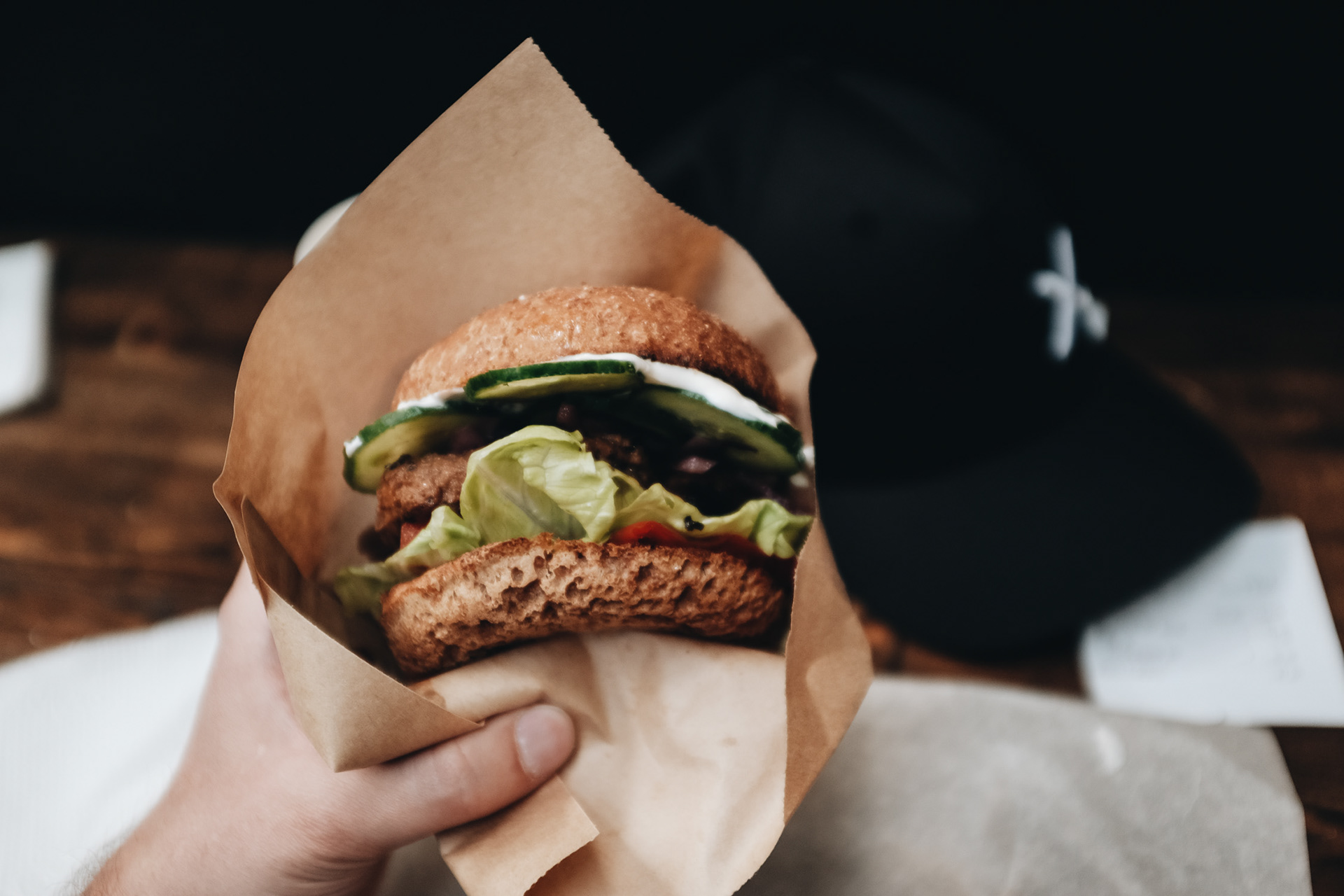 Vegan burgr - Vegano Hooligano