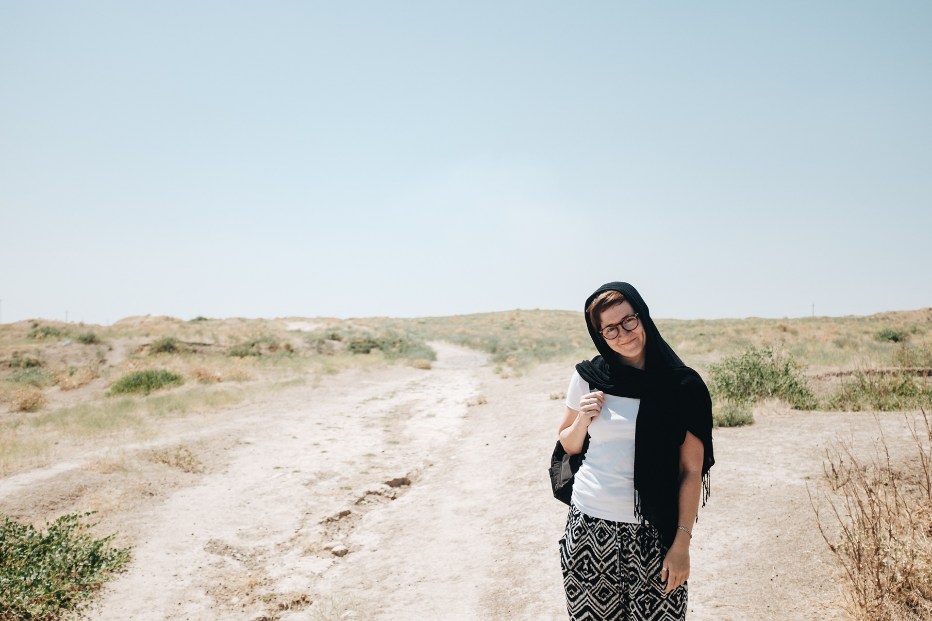 Afrasiyab Settlement - 2500 let staré ruiny původního obchodního města Afrasiab