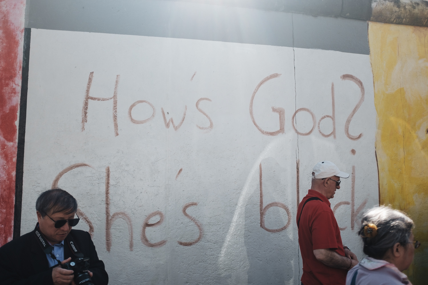 How's God? She's black