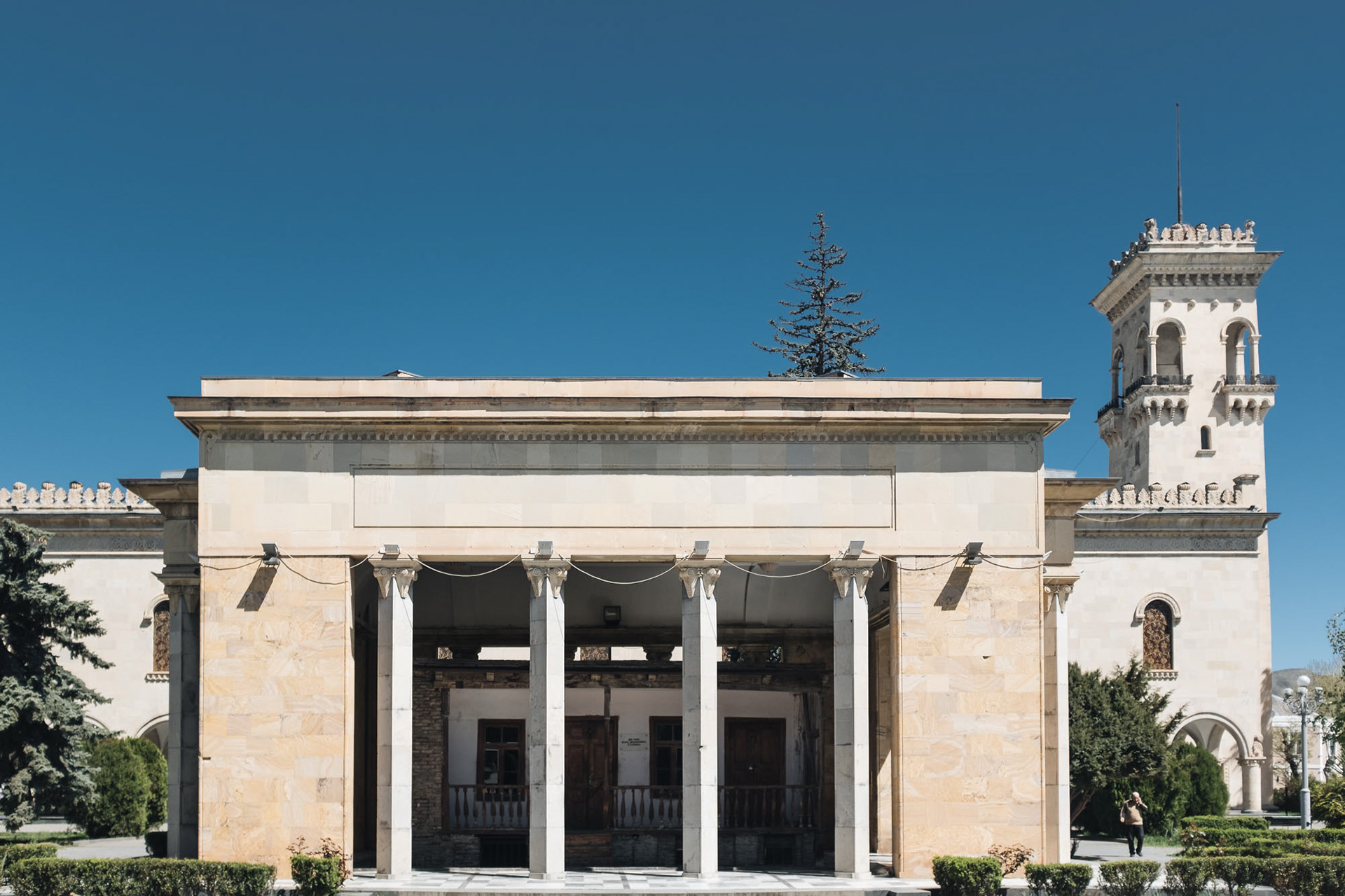 Stalinovo muzeum a rodný dům