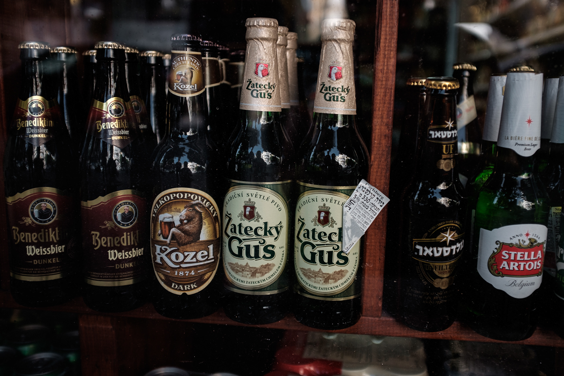 Žatecký Gus - rádoby české pivo (s českými popisky) z Ruska