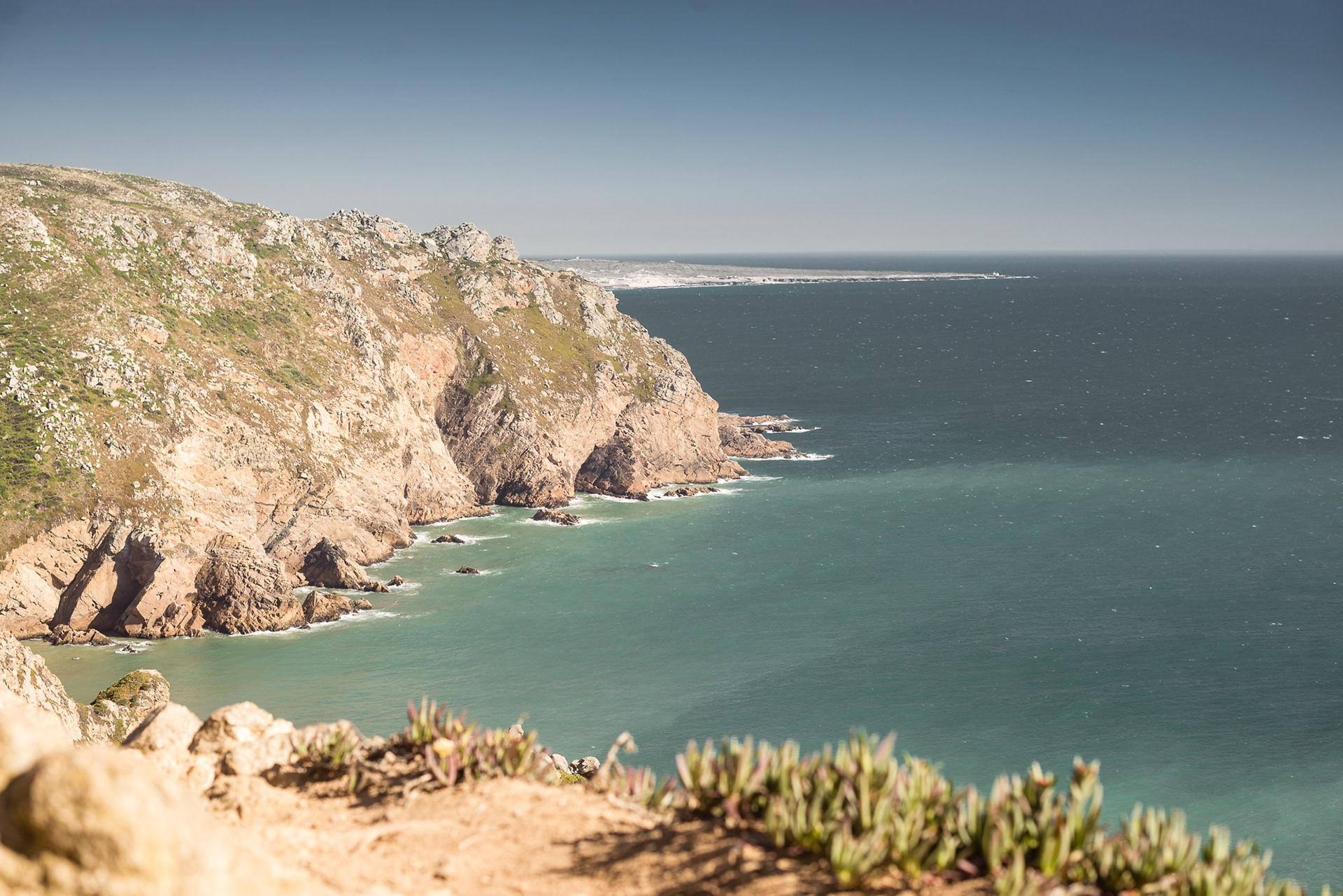 Cabo da Roca - nejzápadnější místo pevninský Evropy