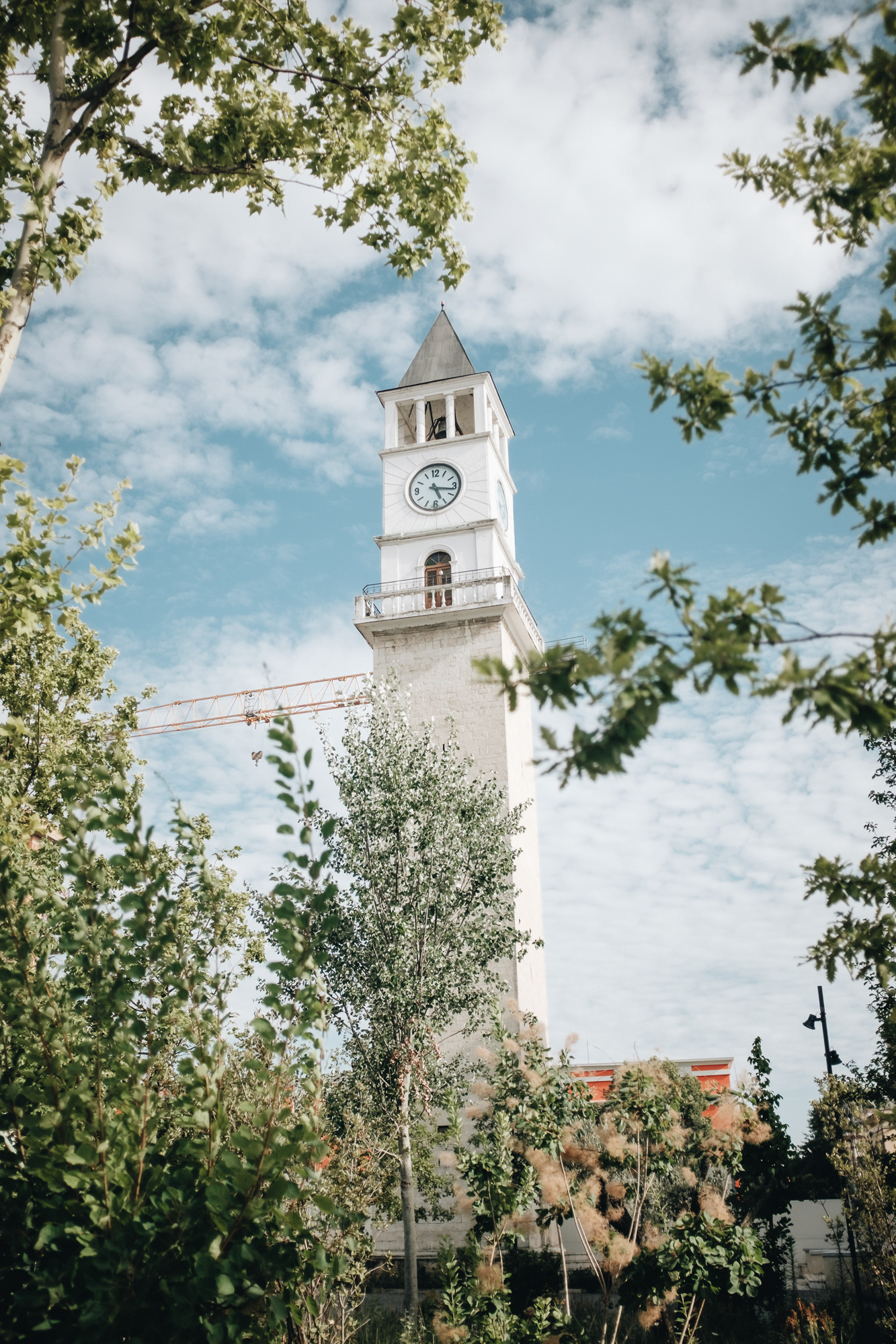The Clock Tower of Tirana - výhled, postavena r. 1811 (po-pá 9:00-16:00, so 9:00-14:00, 200 LKK)