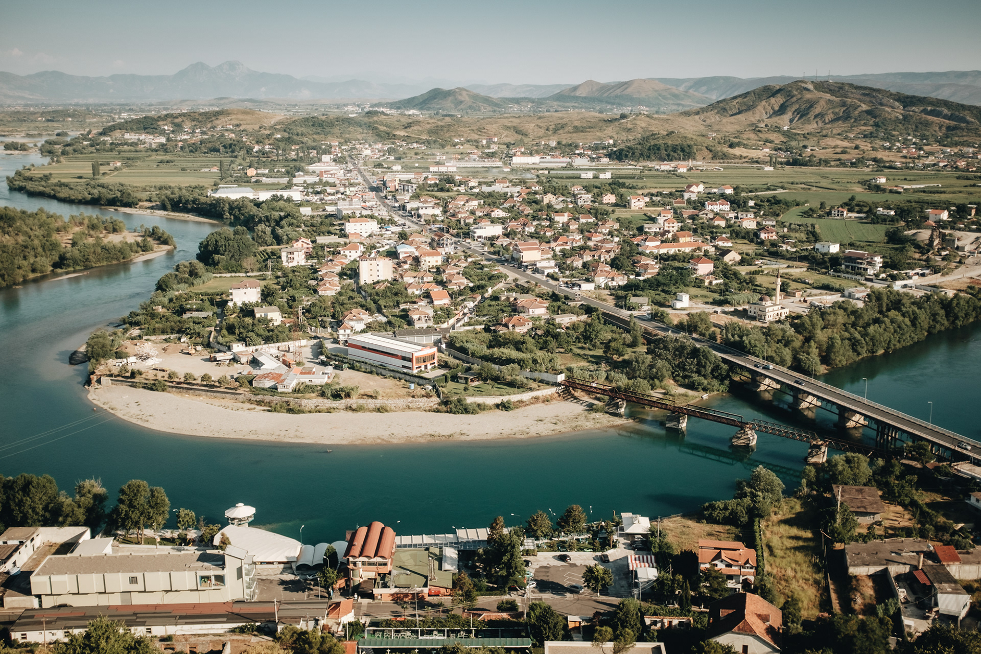 Výhled na Shkoder