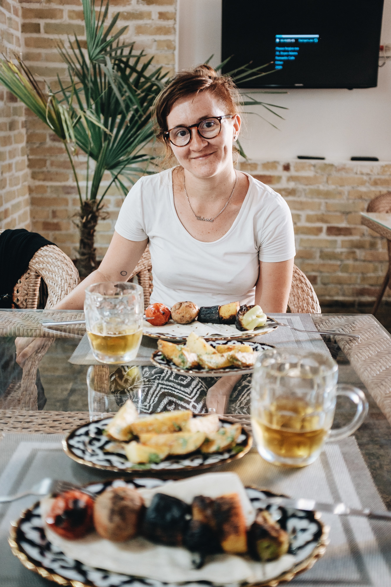 Vegan shashlik party