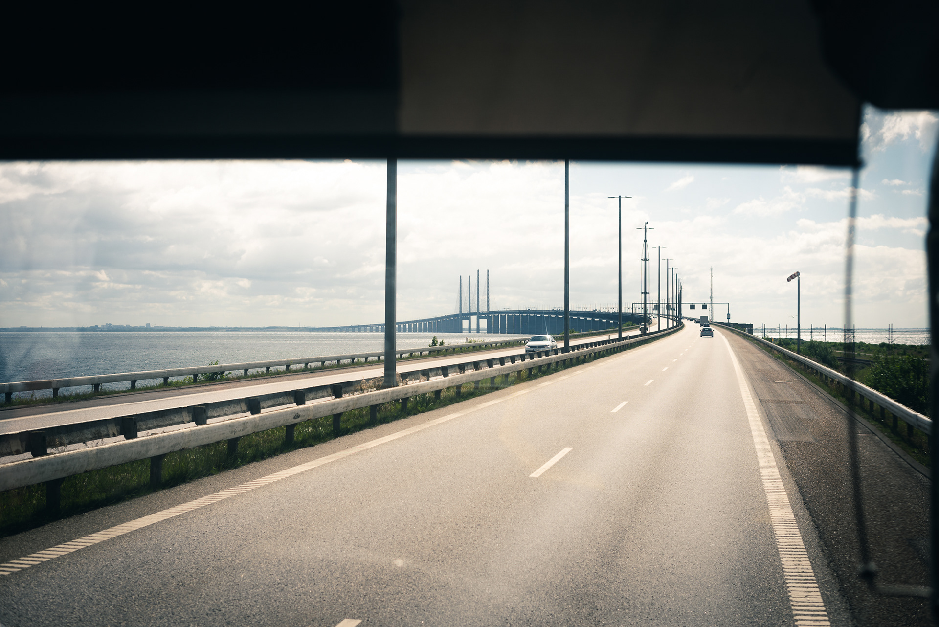 Autobusem přes Bron z Kodaně do Malmö