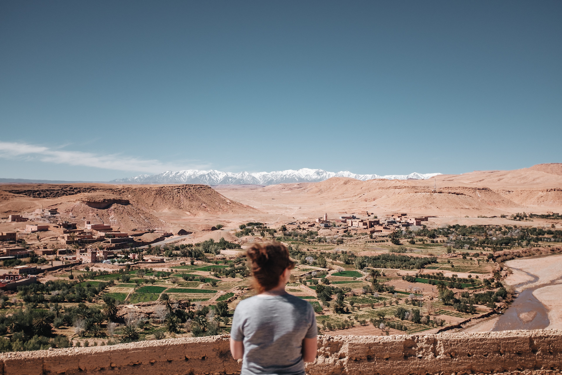 Aït Benhaddou - ksar pod Vysokým Atlasem na pomezí Sahary, natáčela se tu řada filmů a seriálů (Gladiátor, GoT, ...)