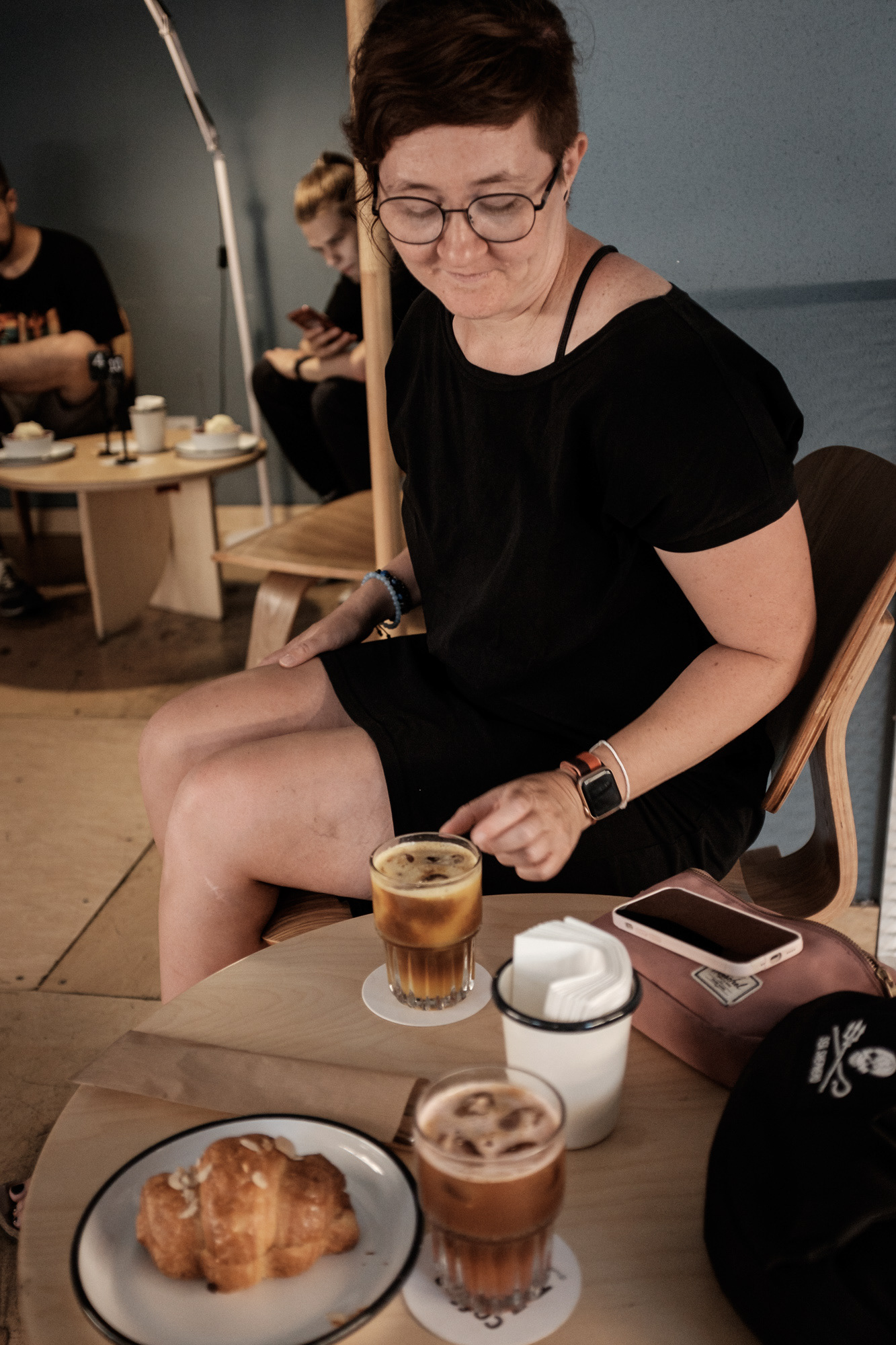 Bumble - espresso s pomerančovým džusem