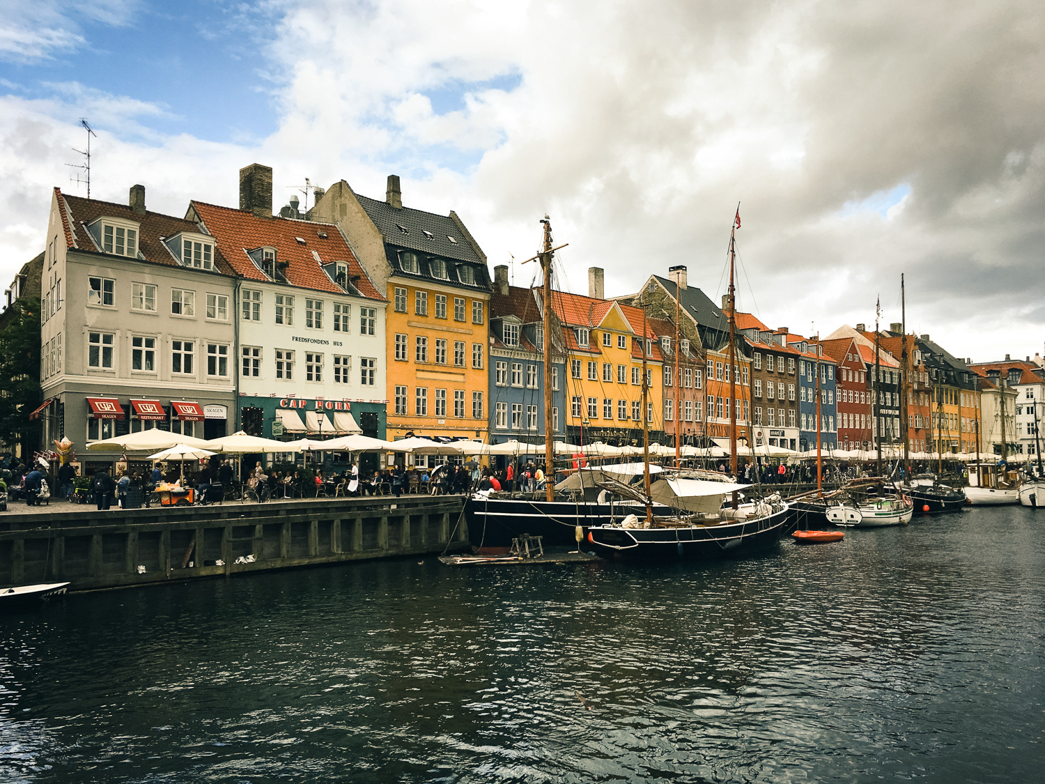Nyhavn - přístavní čtvrť