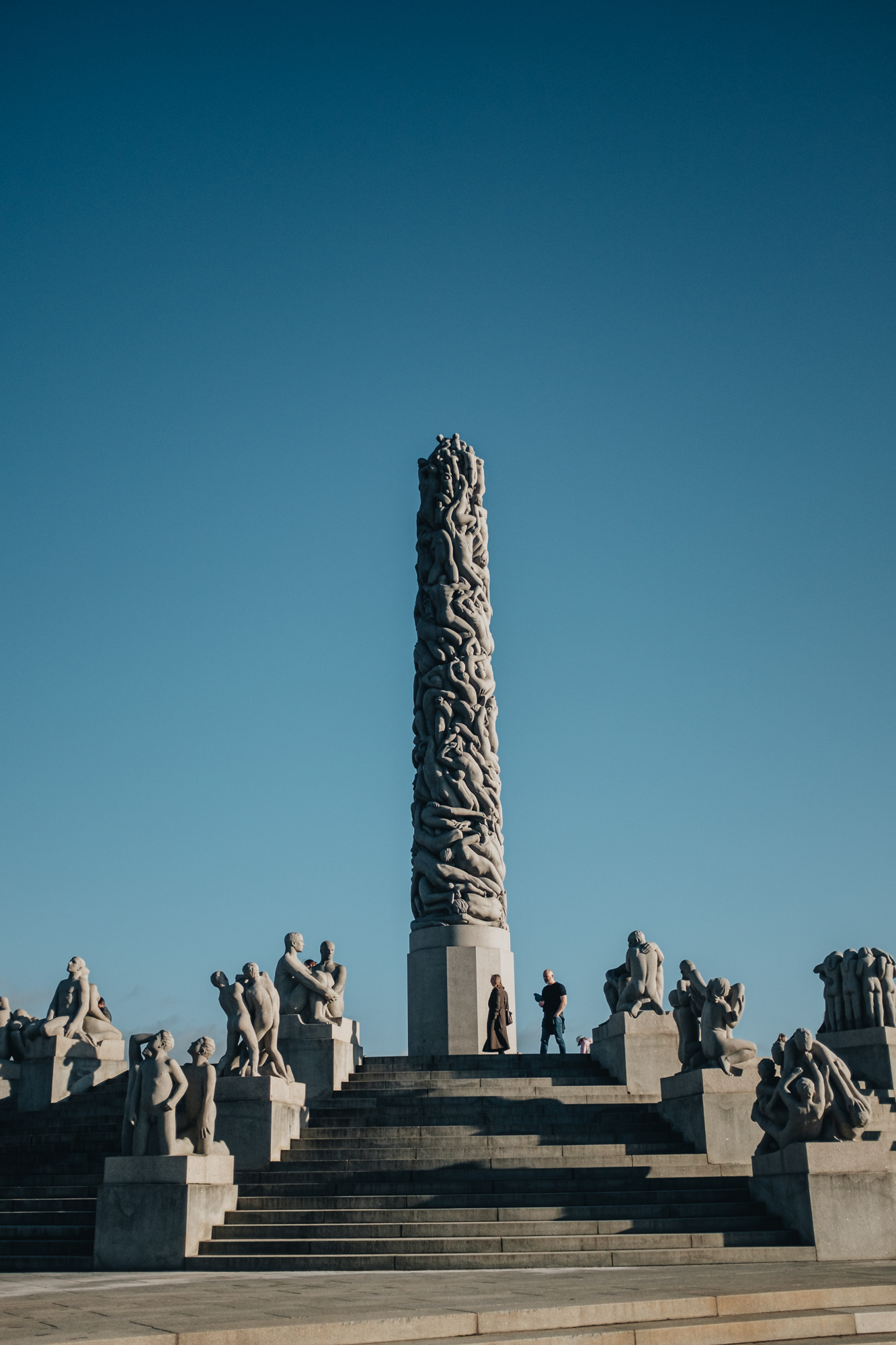 The Vigeland Park – venkovní výstava 212 děl nejmilovanějšího norského sochaře Gustava Vigelanda, statisticky jedna z nejvyhledávanějších norských atrakcí