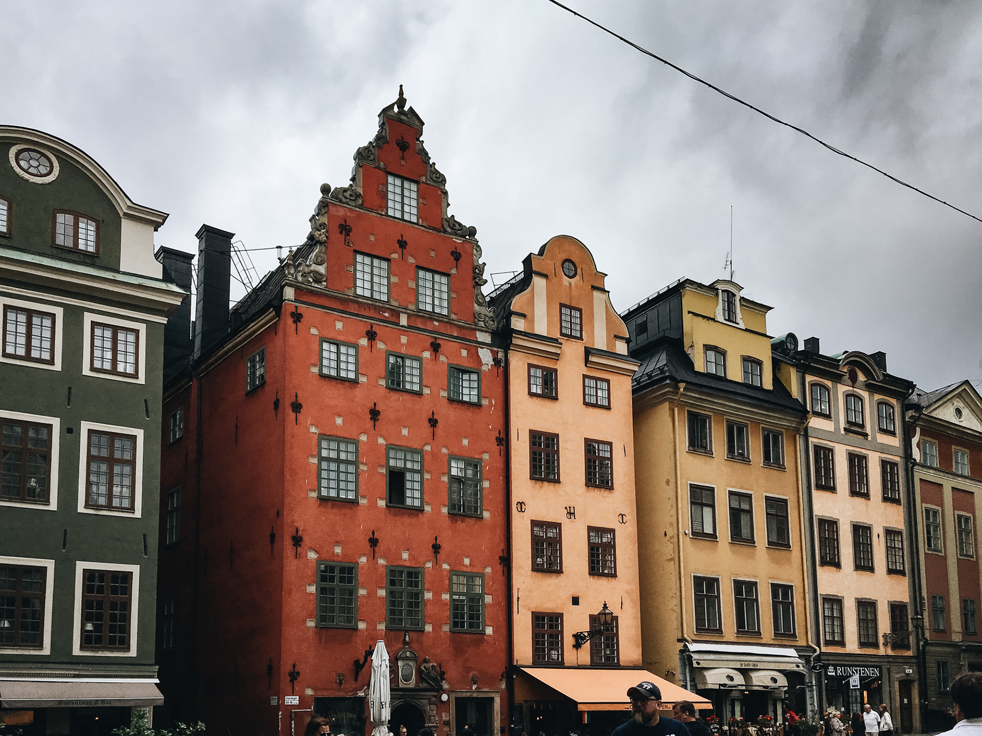 Stortorget - náměstí, r. 1520 zde bylo popraveno 82 Švédů