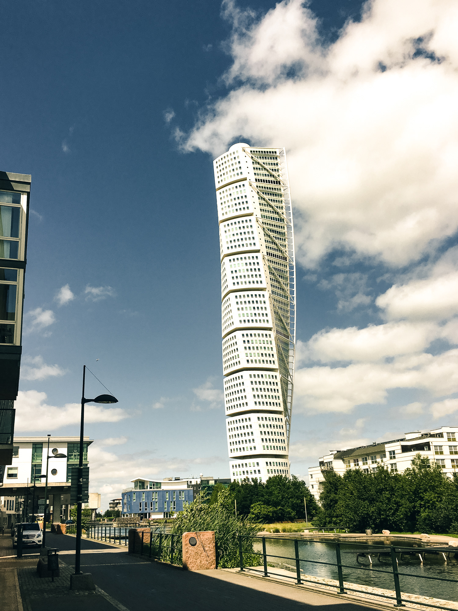Turning Torso - nejvyšší budova ve Skandinávii
