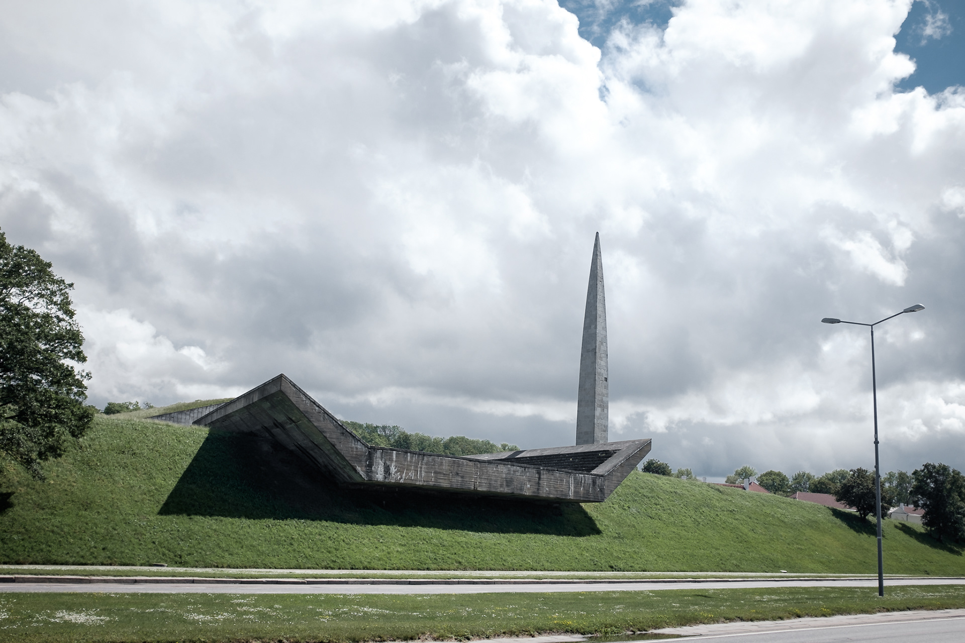 Maarjamäe Memorial - sovětský válečný pomník z r. 1960