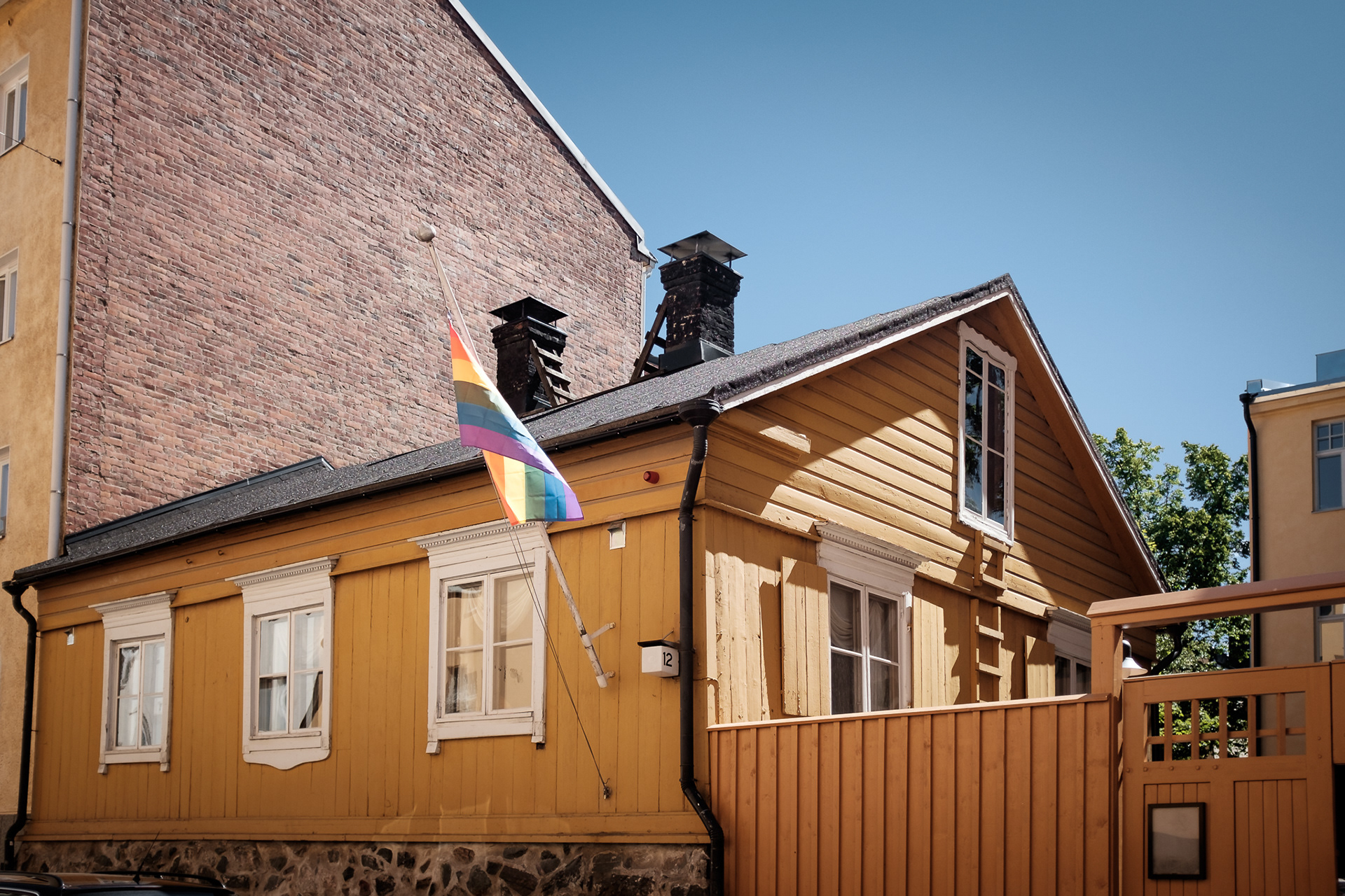 Ruiskumestarin talo - nejstarší dřevěný dům v Helsinkách