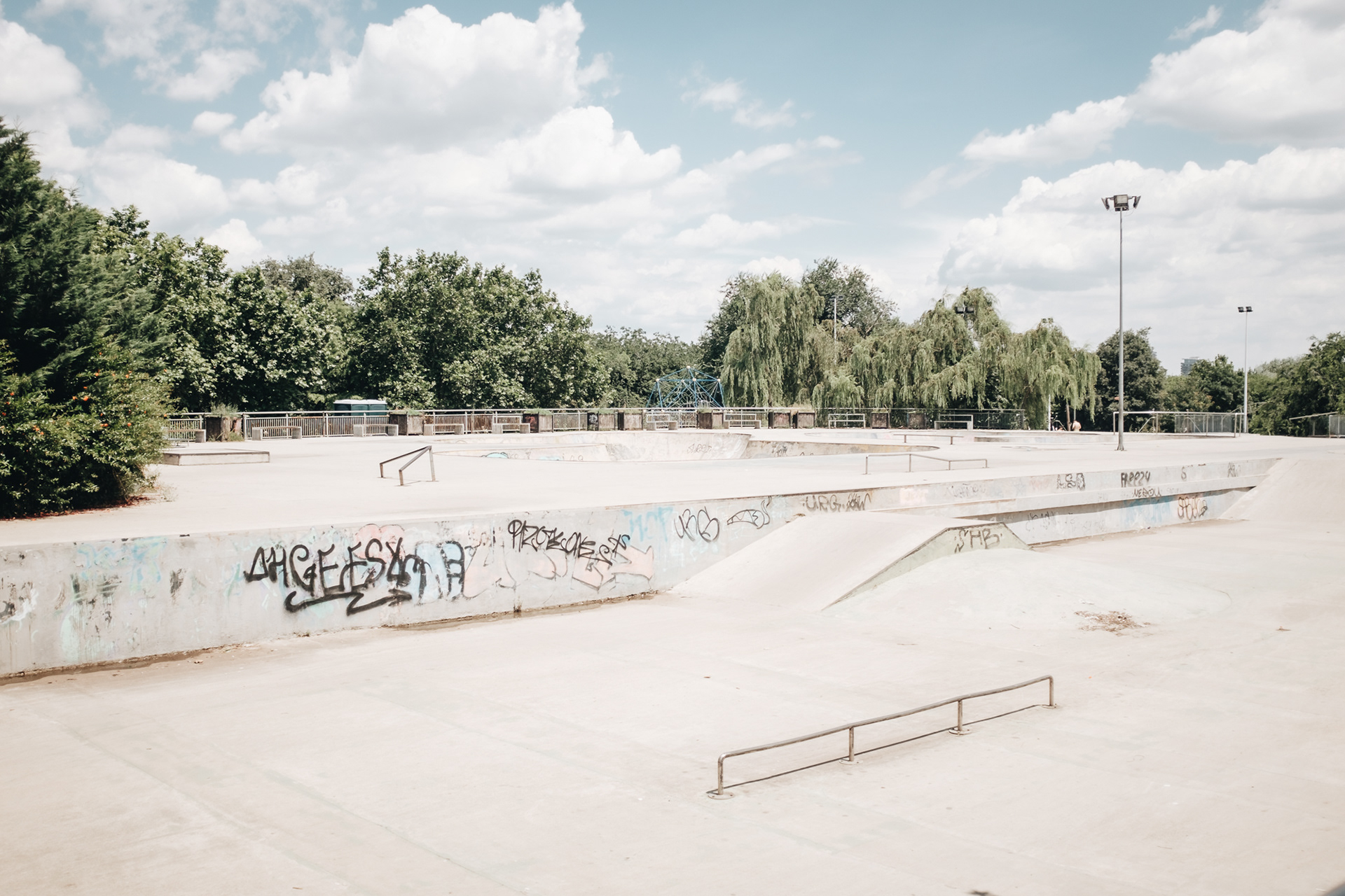 Skatepark v Tineretului Parku