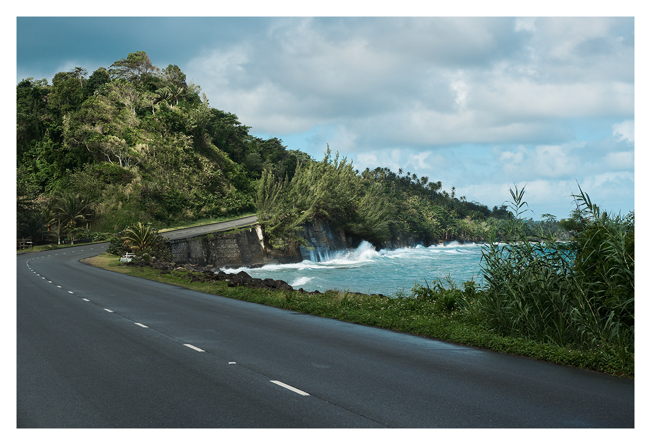 Leaving Buff Bay