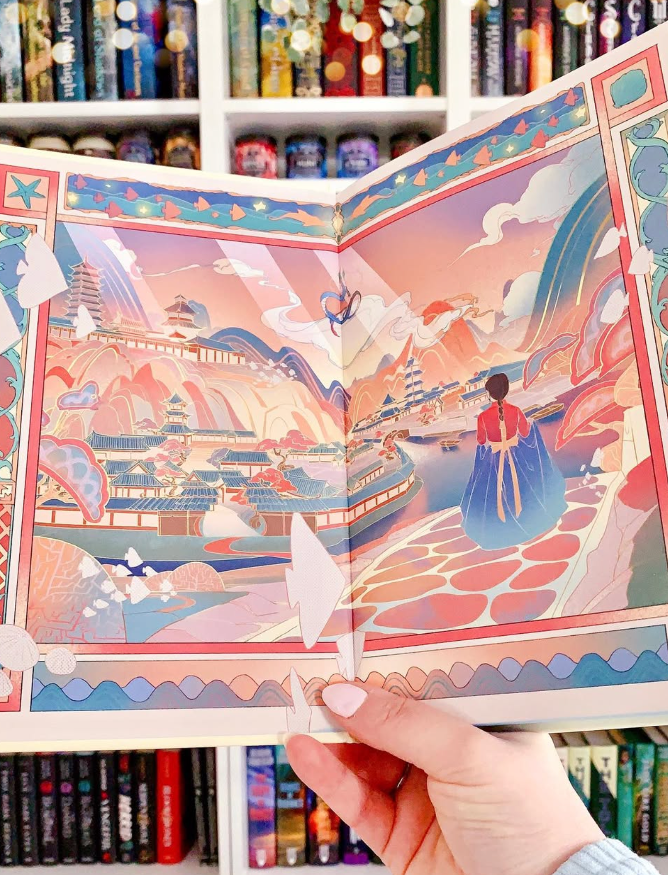 Beginning Endpaper (photo courtesy of @giota_the_reader on Instagram)