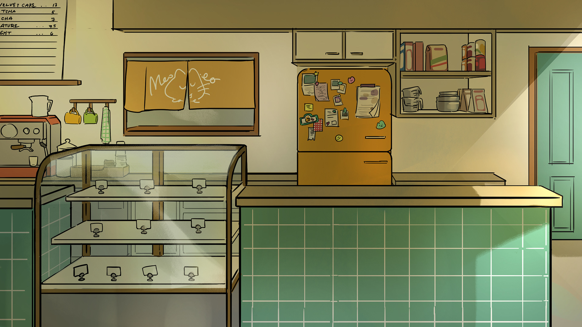Shot of Front counter