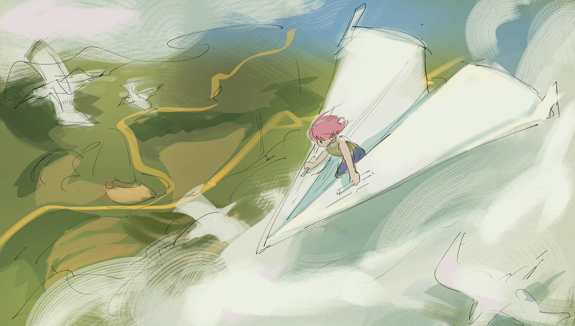 Mara's Adventure Sketch (2021)
