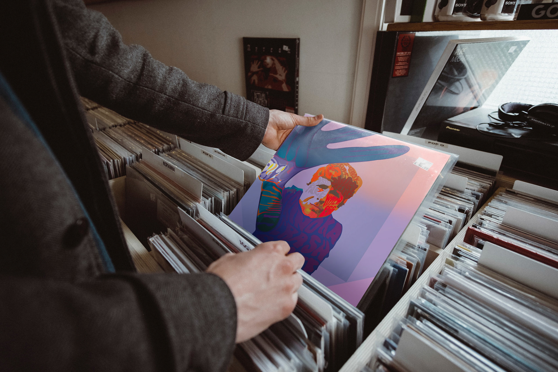 Pochette d'album / album cover "John Dwyer's Porjects" - 2/3