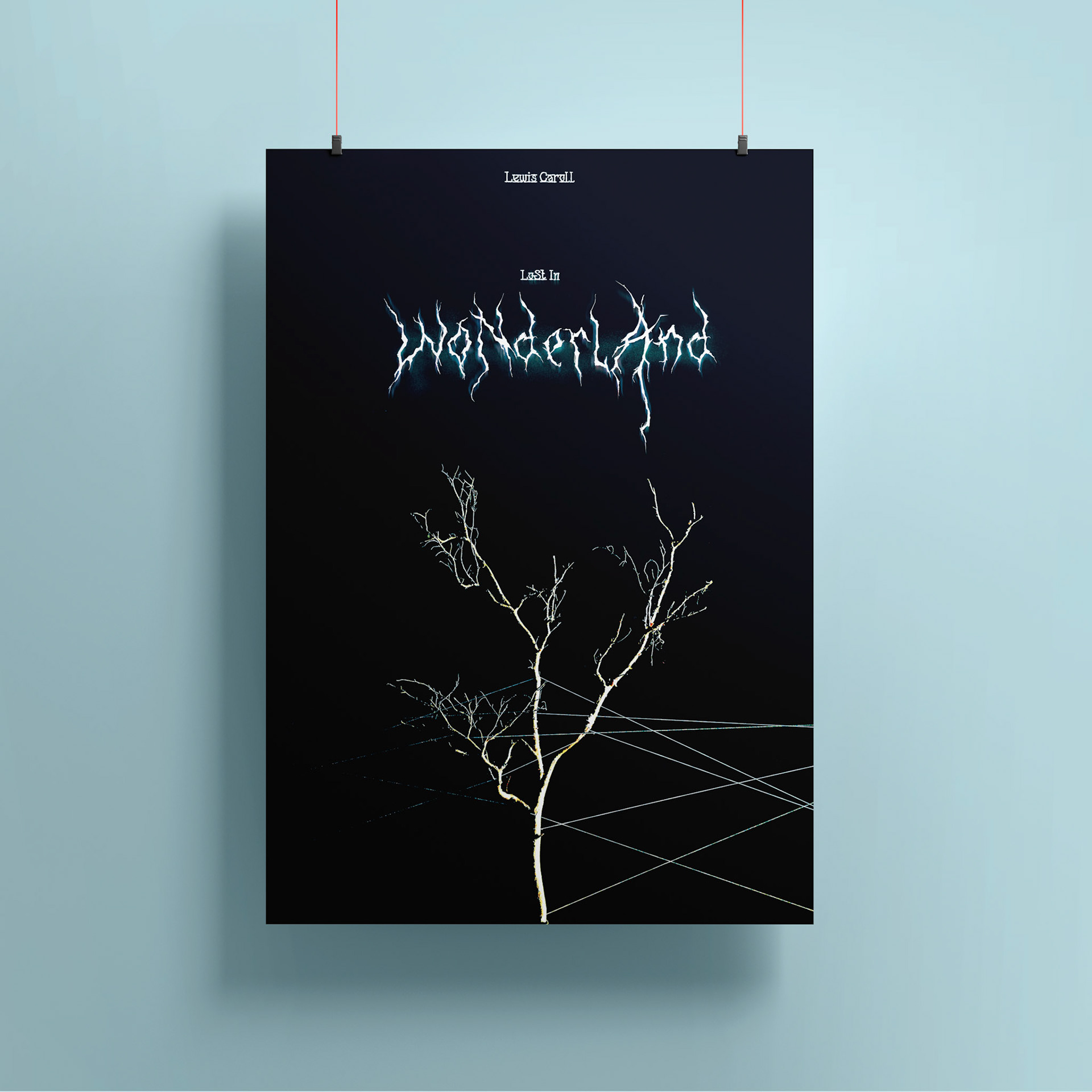 Affiche / poster "Alice in Wonderland" - 1/2 