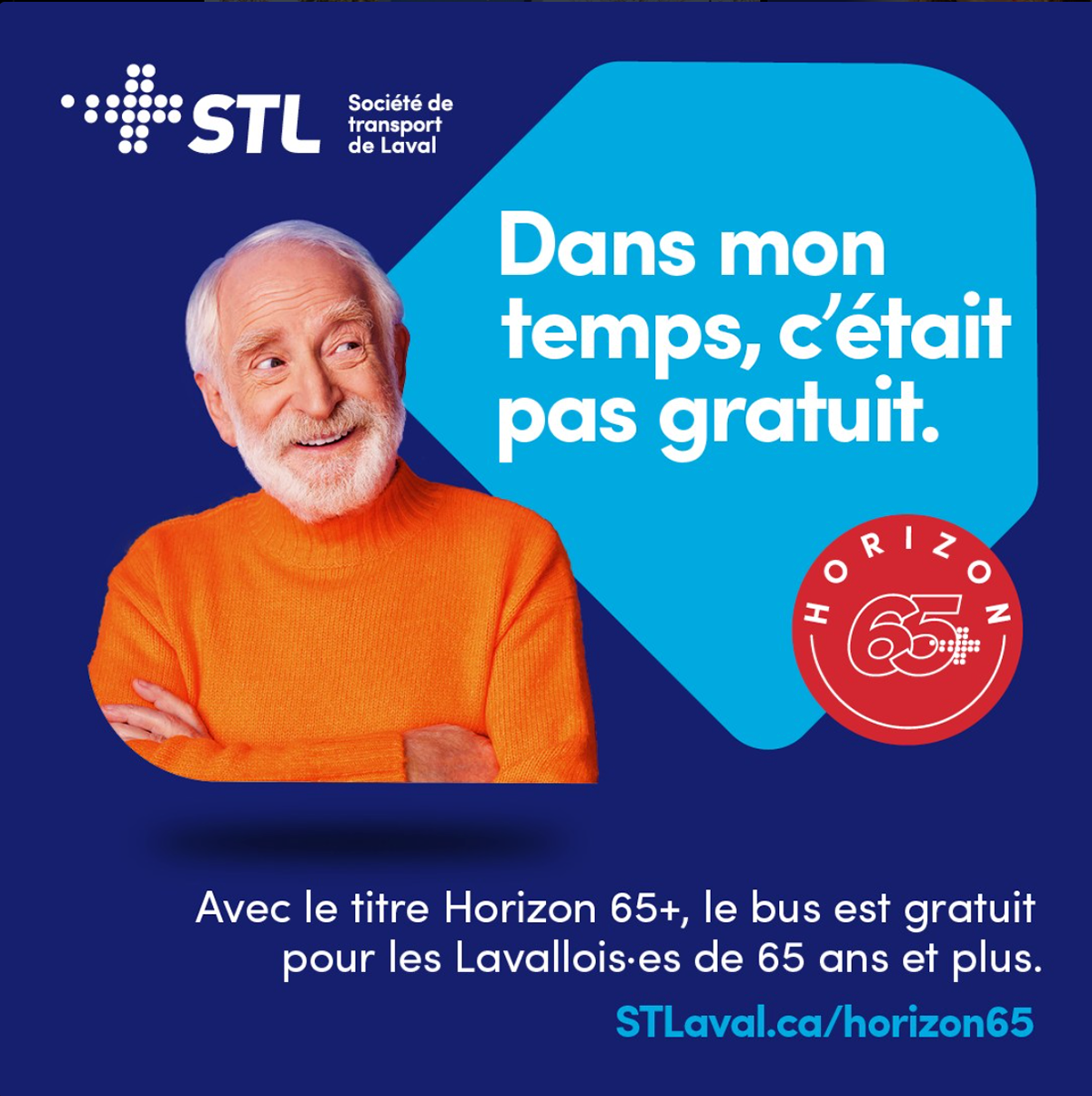 Horizon 65+, campagne numérique - 2024