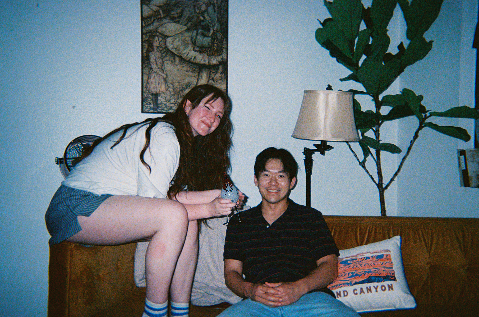 "People Watching" - Courtney and Producer