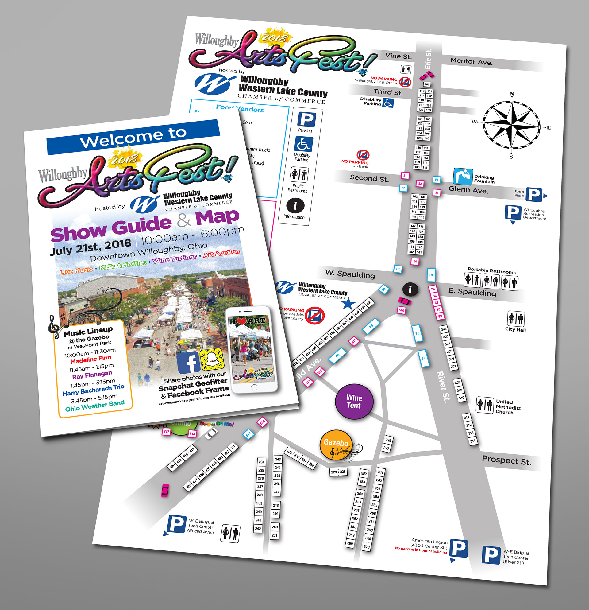 Willoughby ArtsFest Show Guide & Map