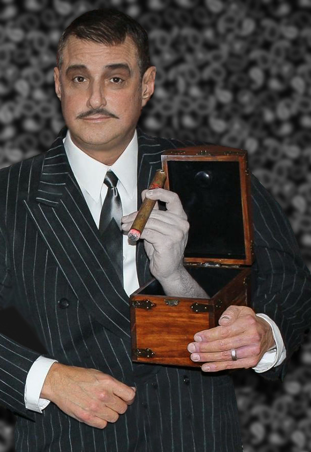 BRigo as Gomez Addams