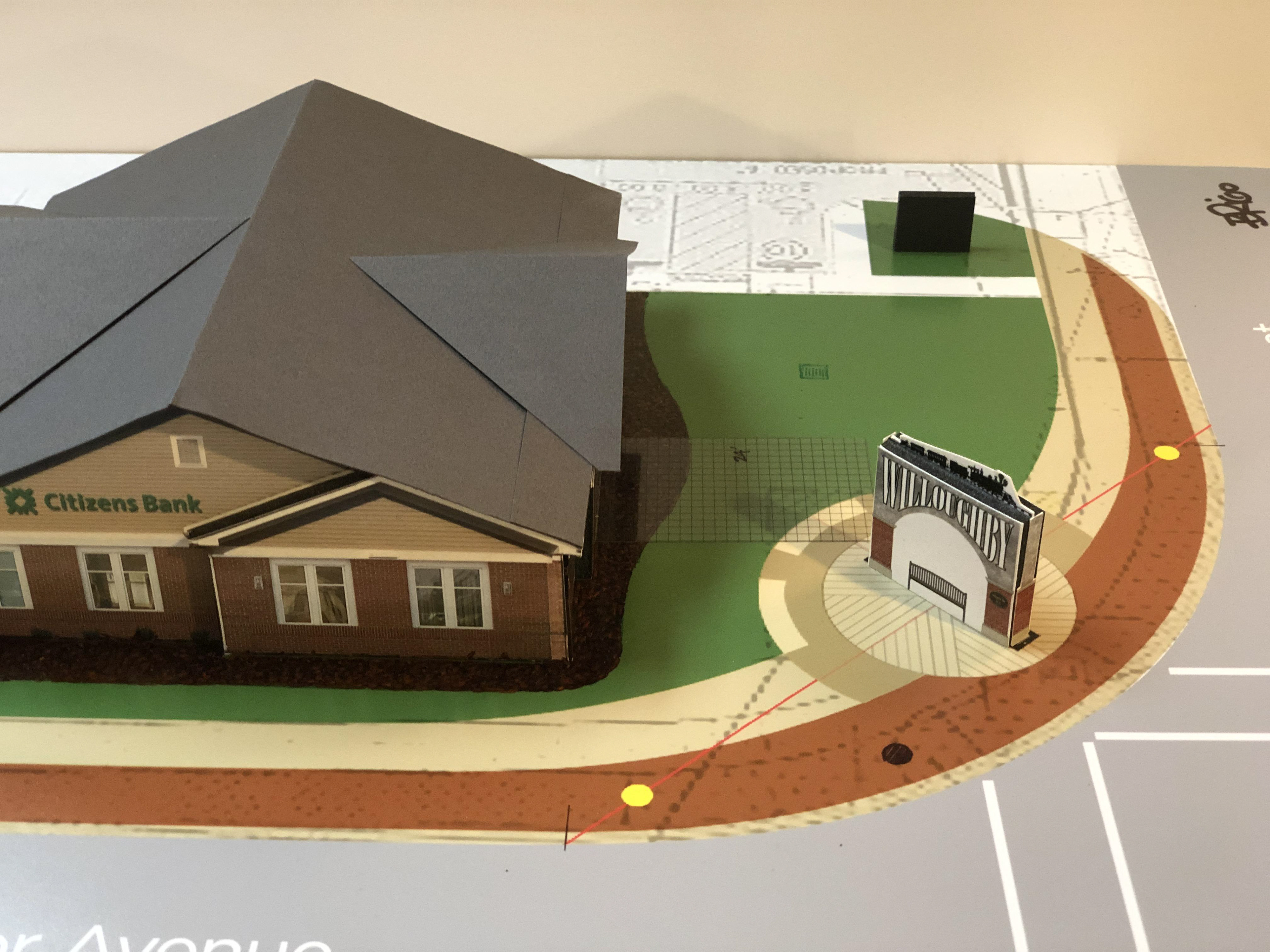 Willoughby Art & Plaza (site model 4)