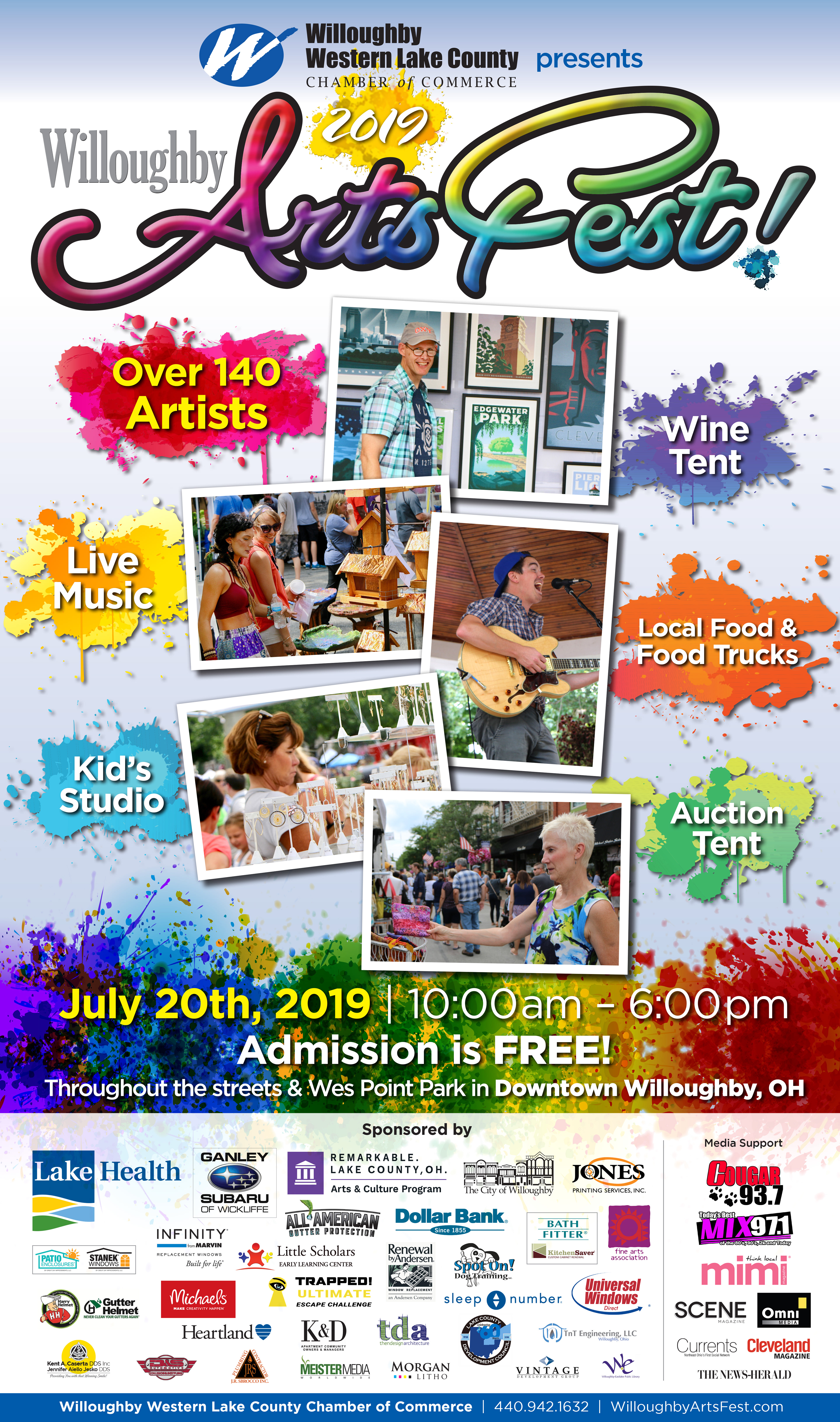 Willoughby ArtsFest Poster