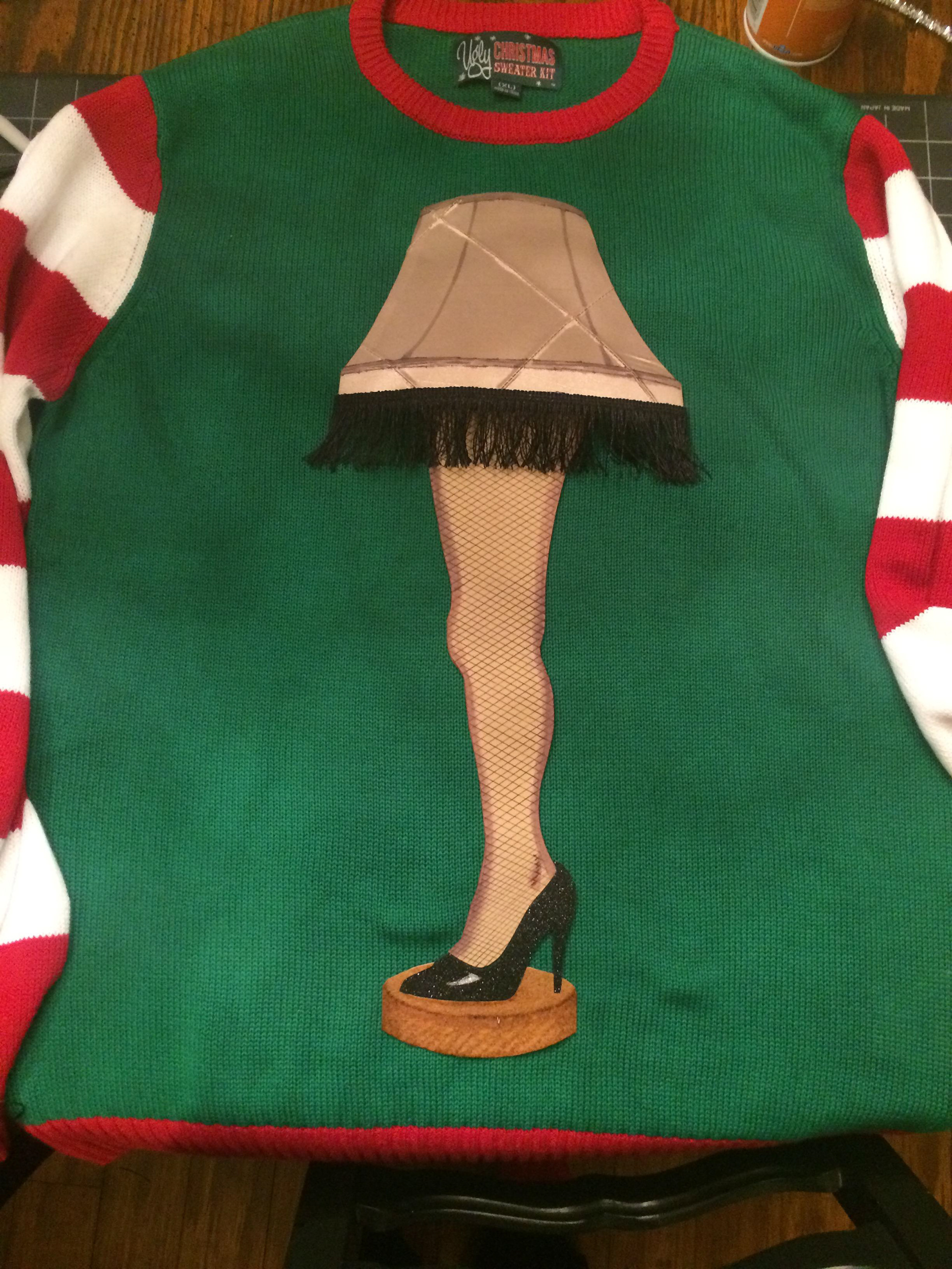 Leg Lamp Sweater