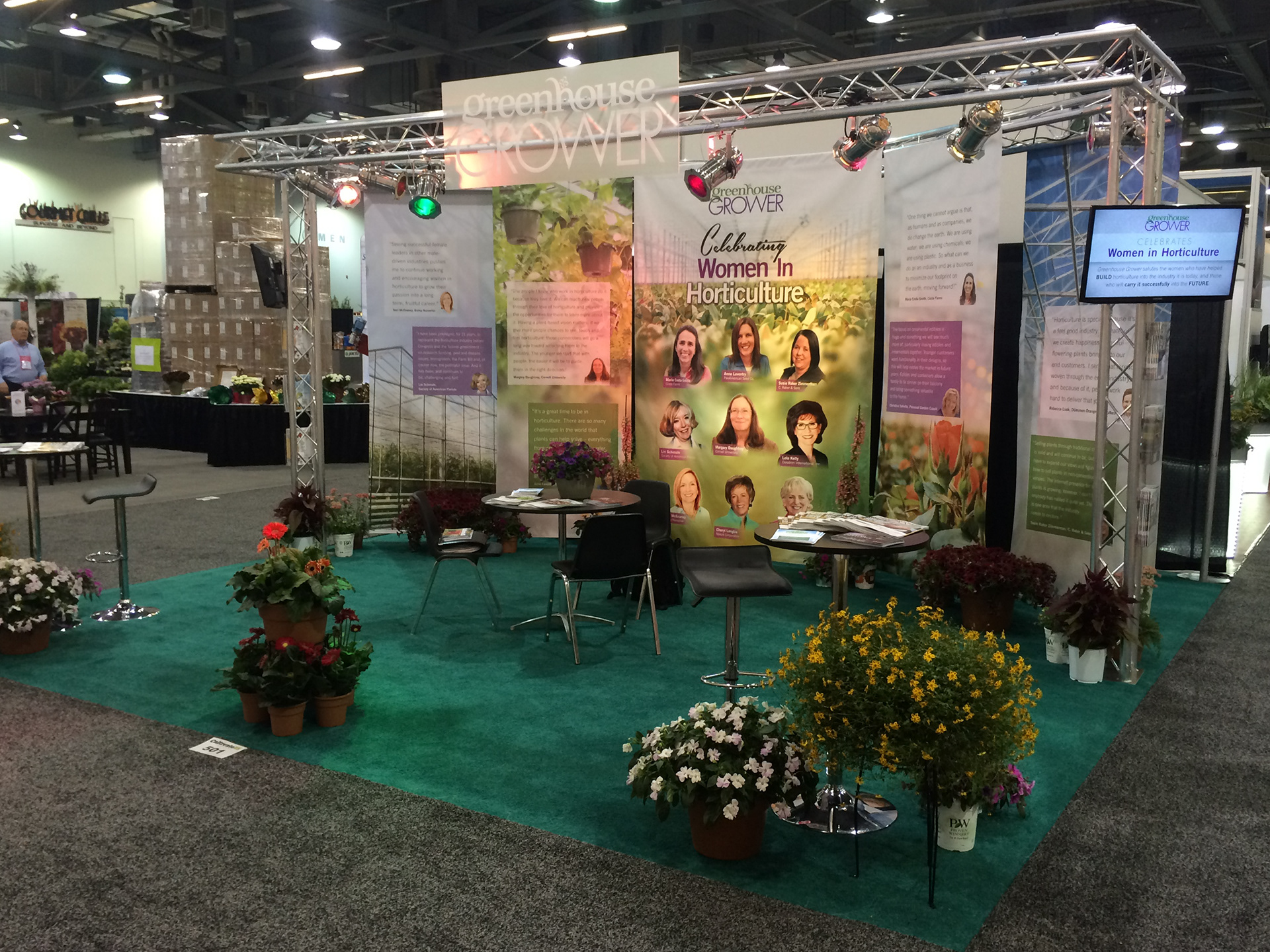 GG's Women In Horticulture Display