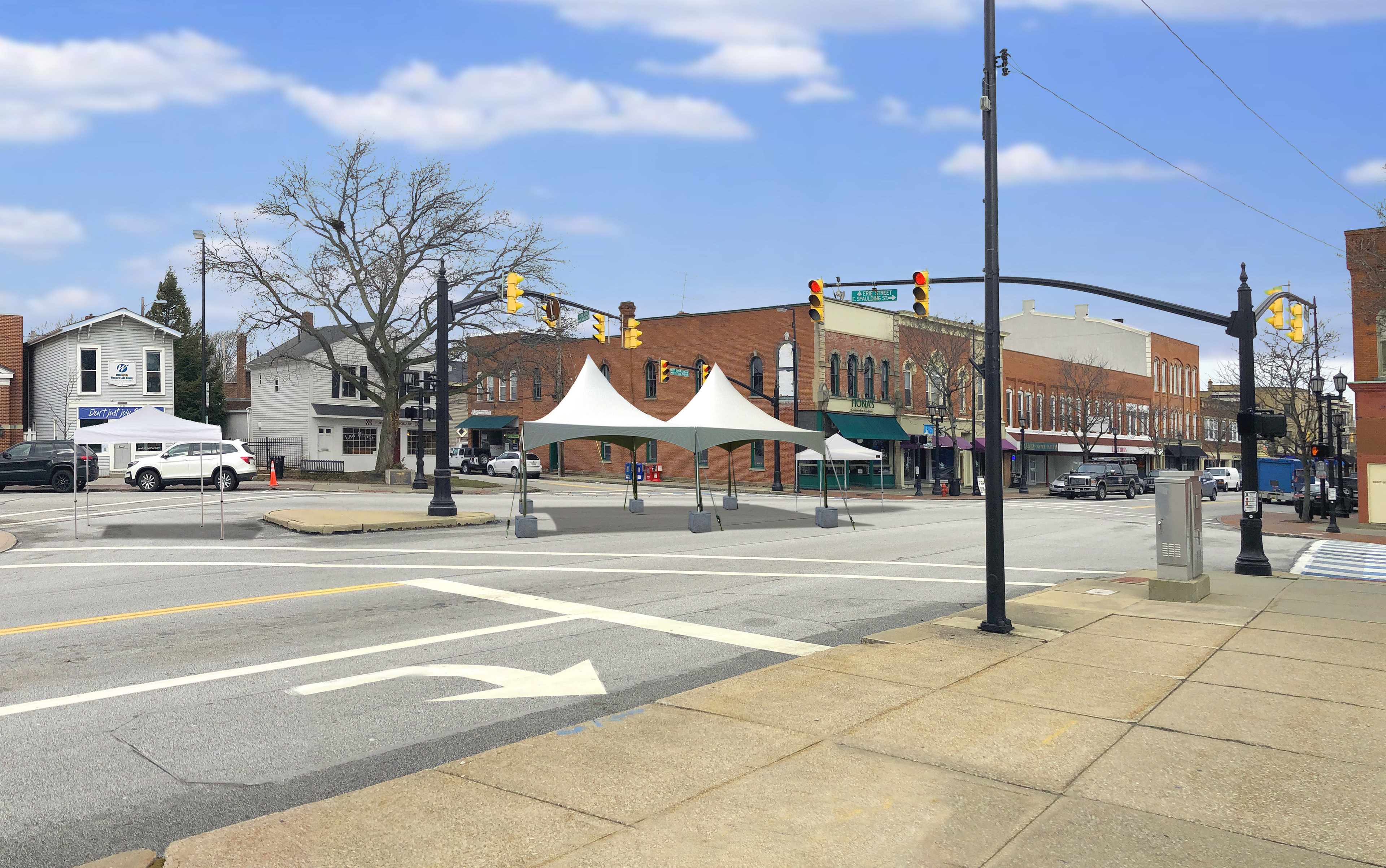 ArtsFest Auction Tent